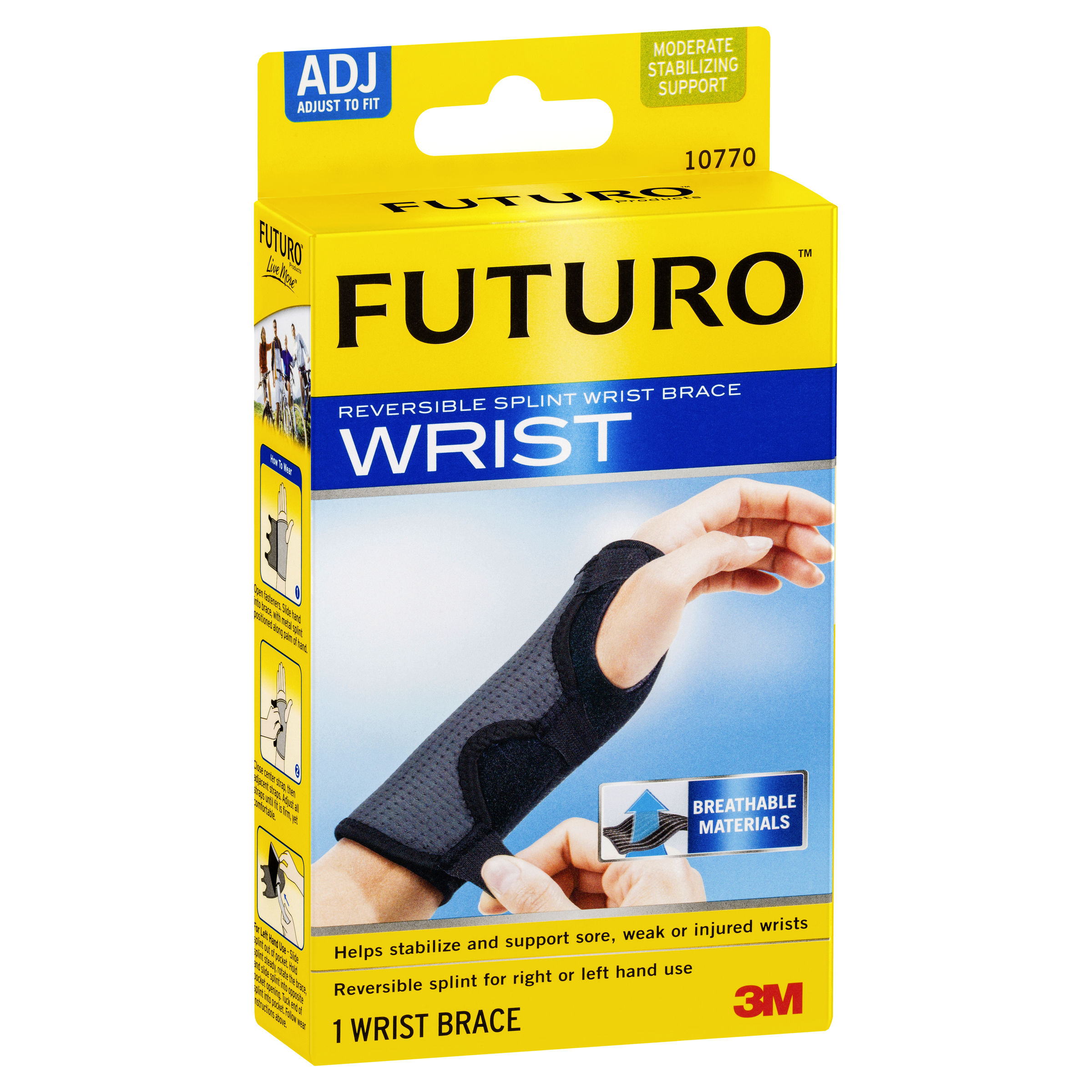 Futuro Reversible Splint Wrist Brace - Thumbnail 3