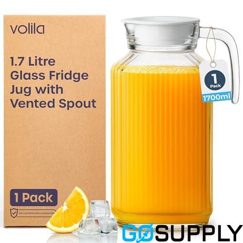 1.7L Glass Fridge Jug - Thumbnail 4