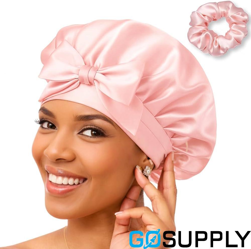 100% Mulberry Silk Bonnet - Thumbnail 4