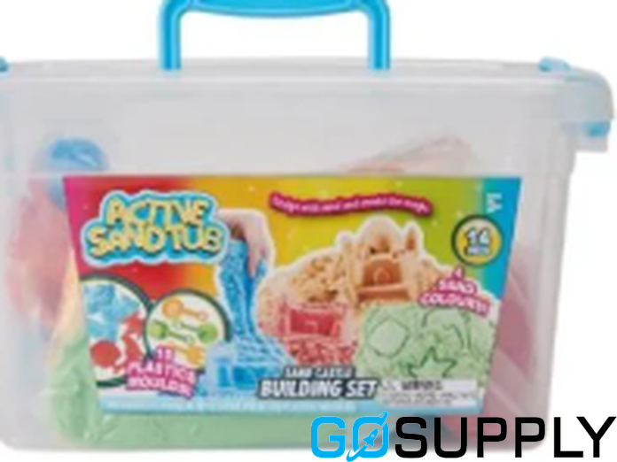 14 Piece Sand Castle Building Set - Thumbnail 2