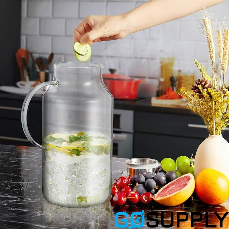 1.7L Glass Fridge Jug - Thumbnail 2