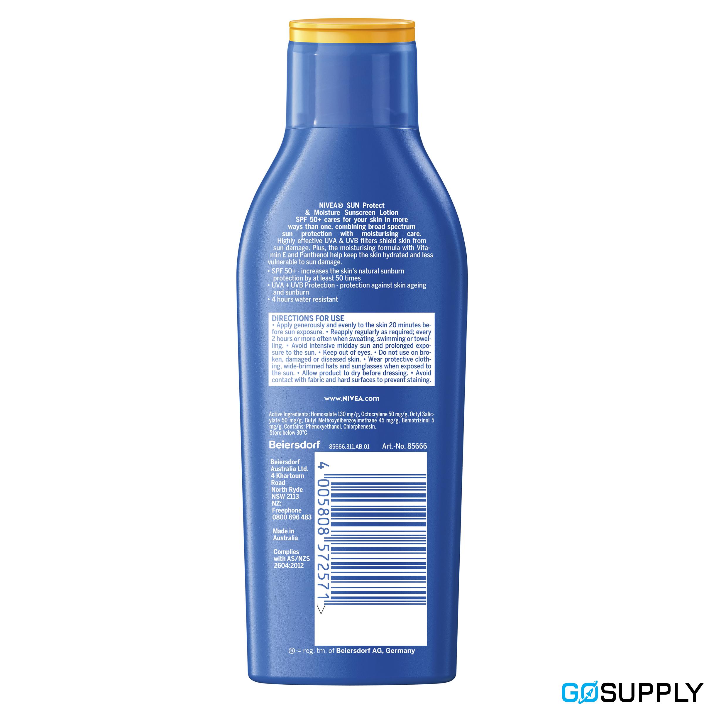 NIVEA Protect & Moisture Moisturising Sunscreen - Thumbnail 2