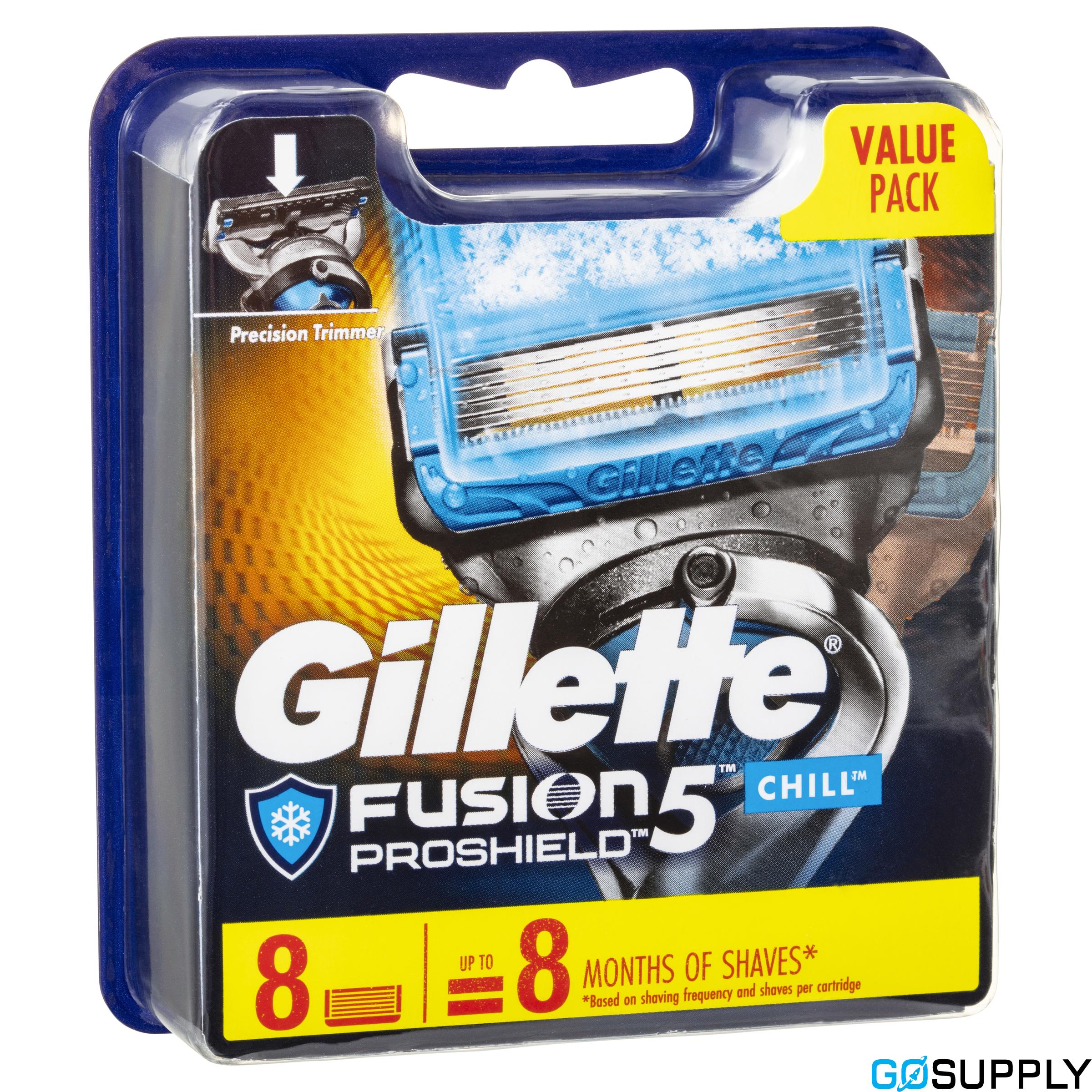 Gillette Fusion5 ProShield Chill Cartridges - Main Image