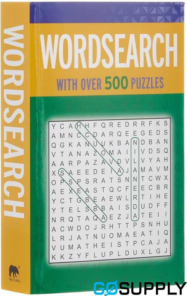 500 Puzzles - Word Search - Main Image
