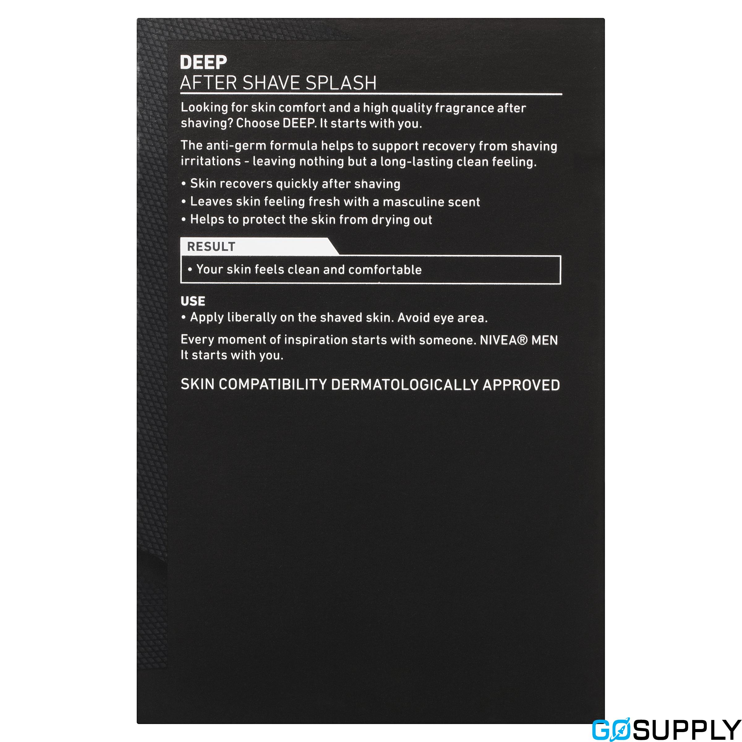 NIVEA Men Deep After Shave Lotion - Thumbnail 2