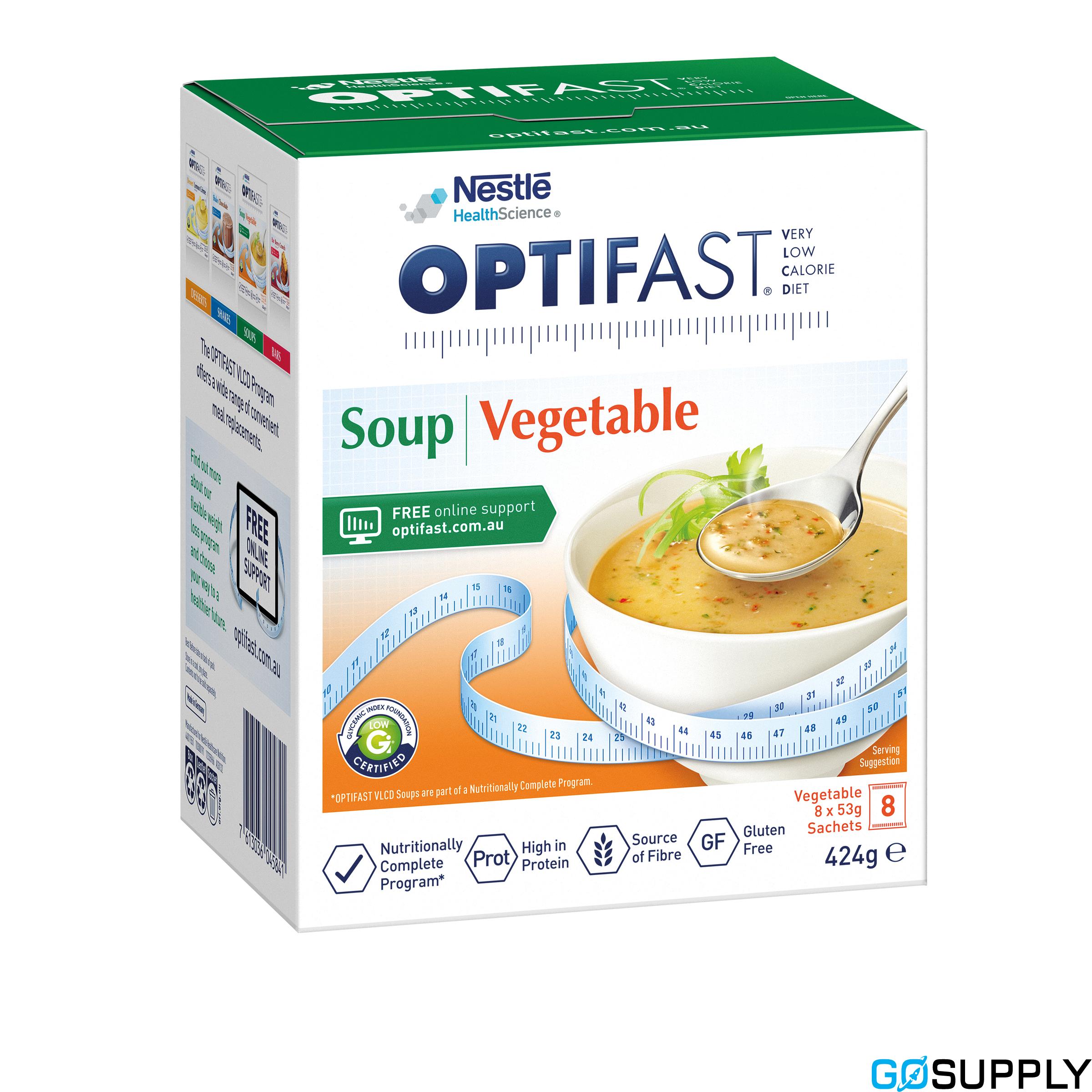 Optifast VLCD Vegetable Flavour Soup - Main Image