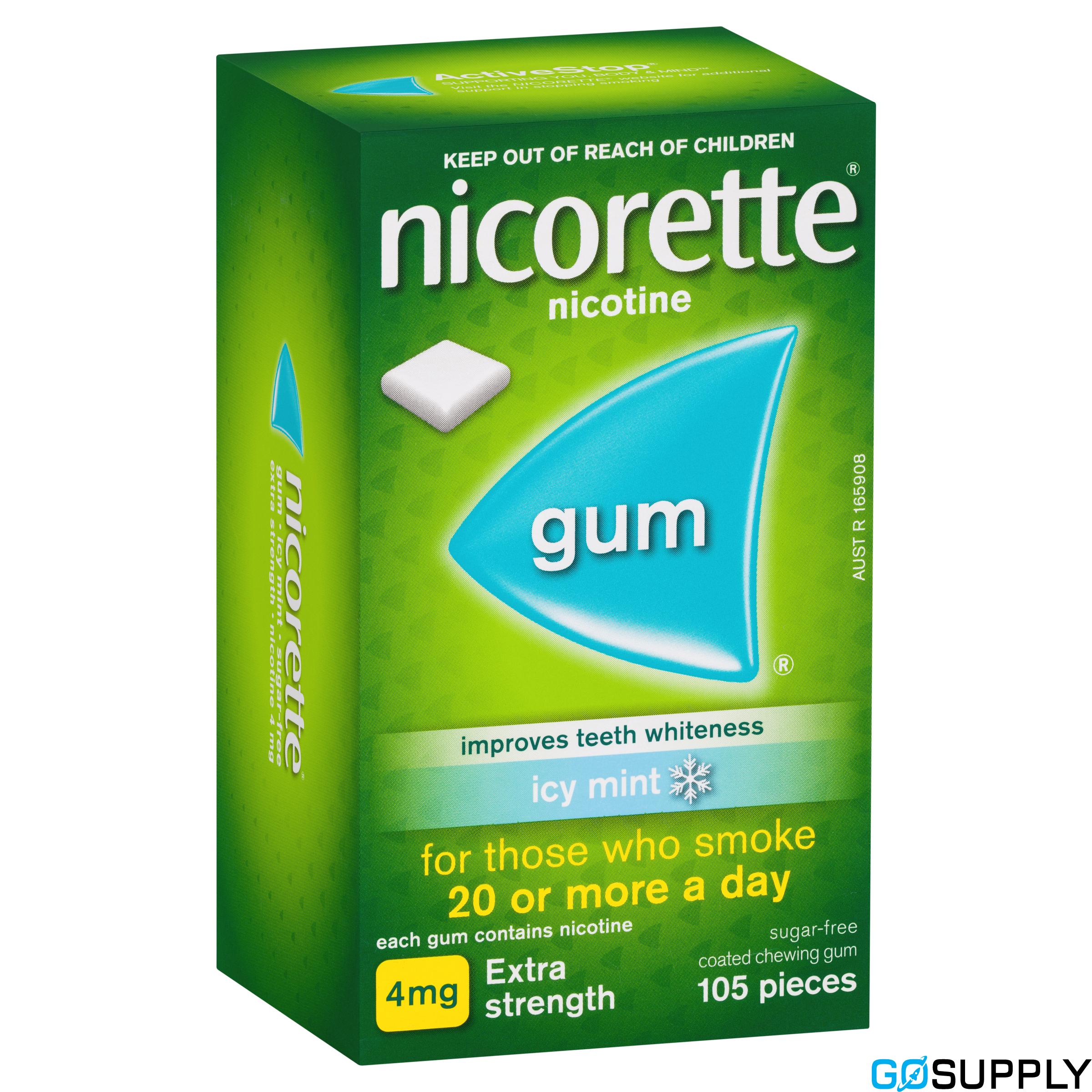Nicorette Quit Smoking Nicotine Gum - Thumbnail 5