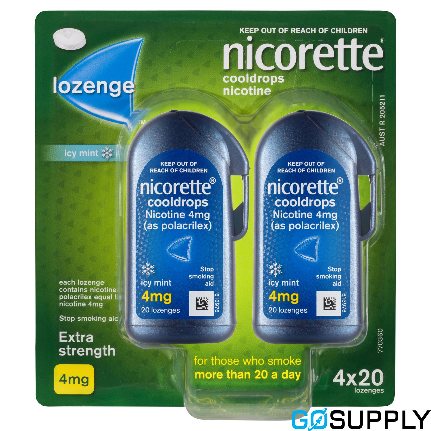 Nicorette Quit Smoking Cooldrops Lozenge - Main Image