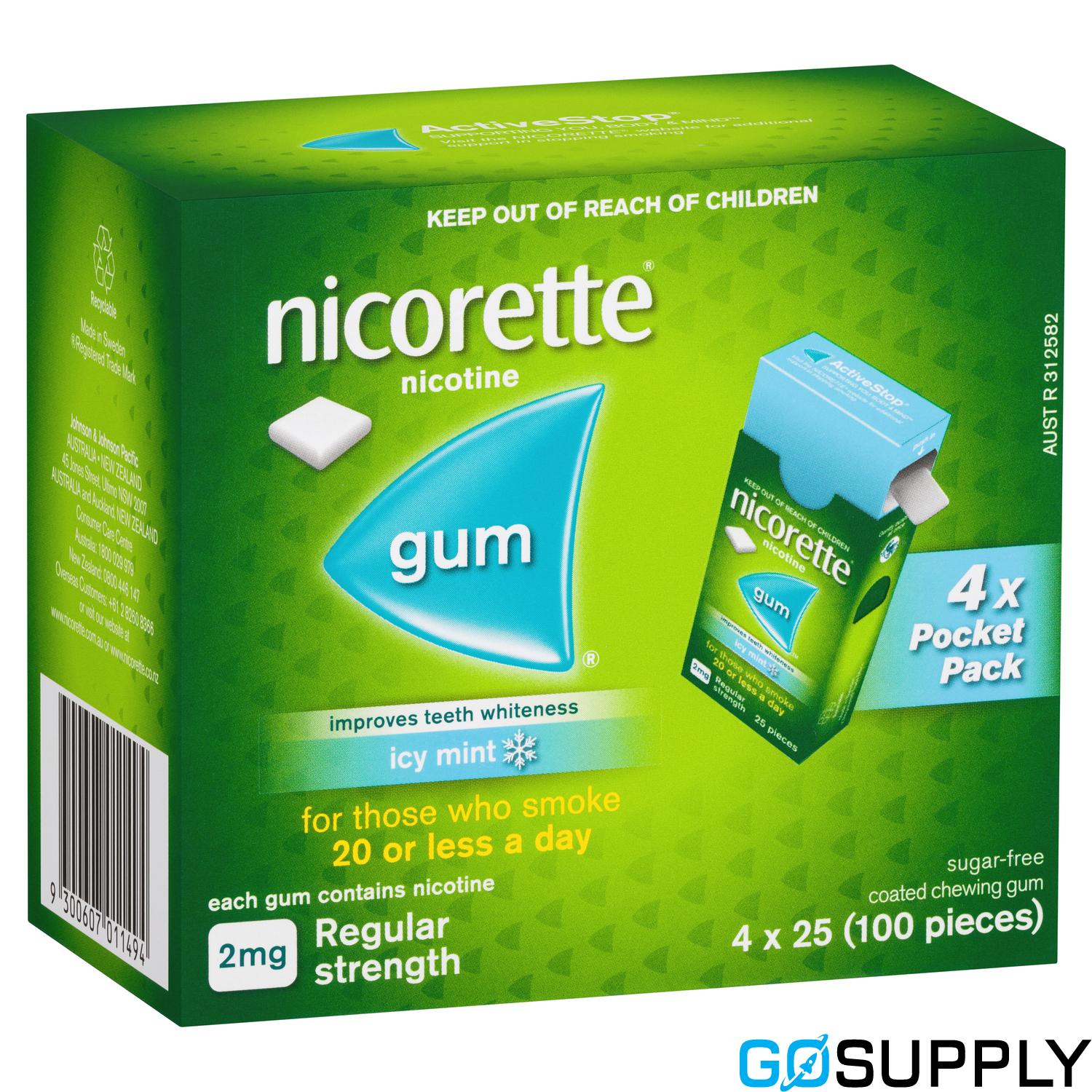 Nicorette Quit Smoking Gum - Thumbnail 3