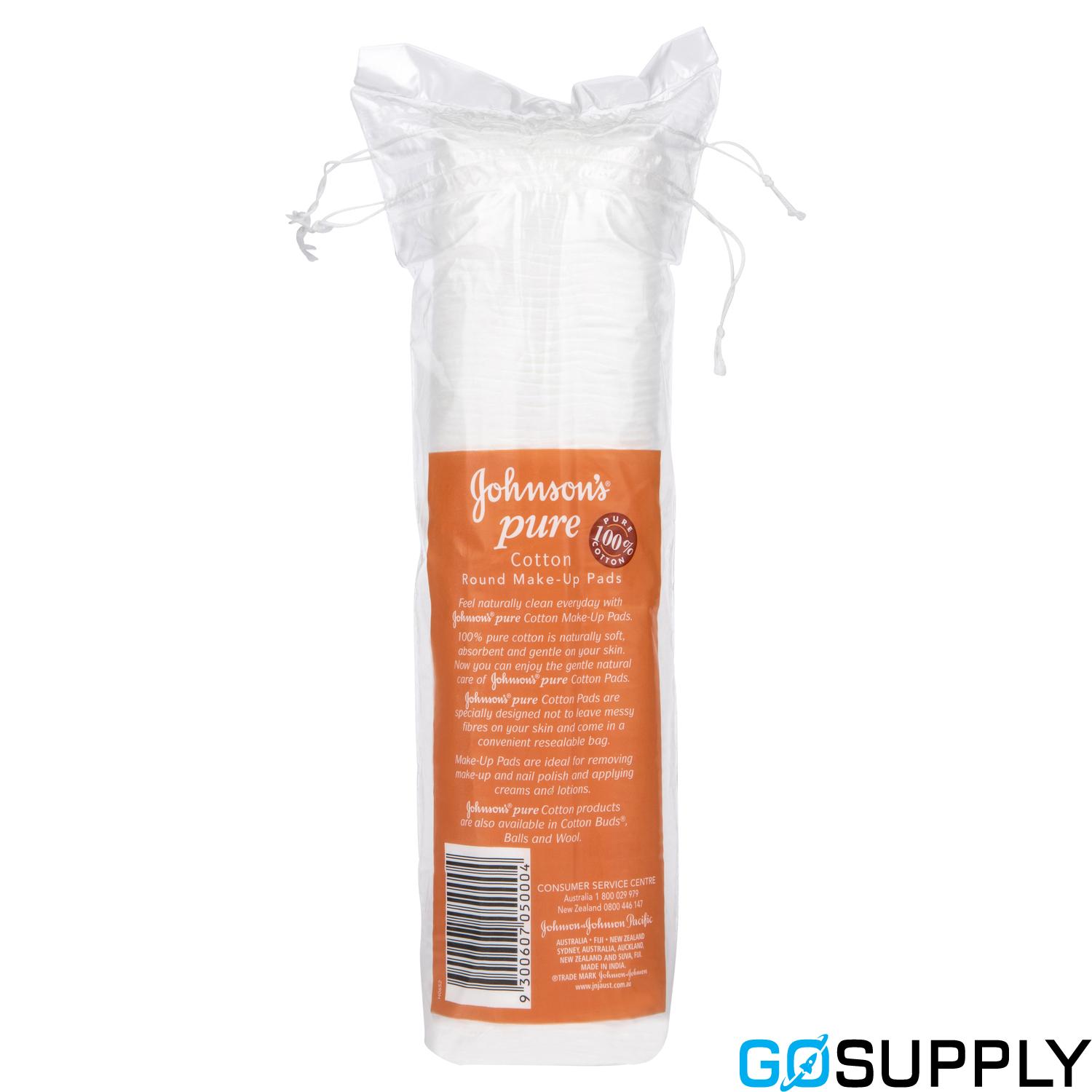 Johnson's Pure Cotton Round Make-Up Pads - Thumbnail 4