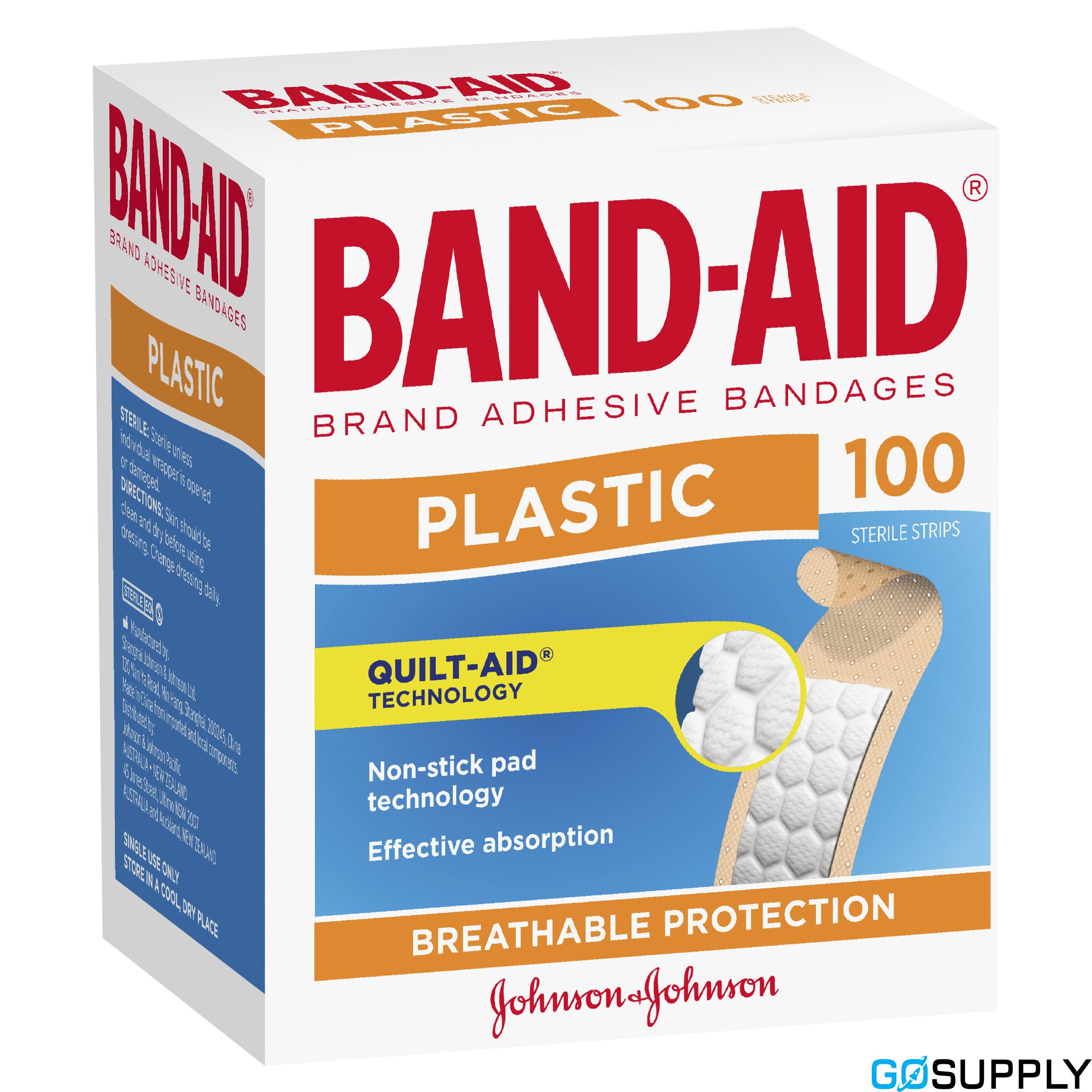 Band-Aid Brand Plastic Strips