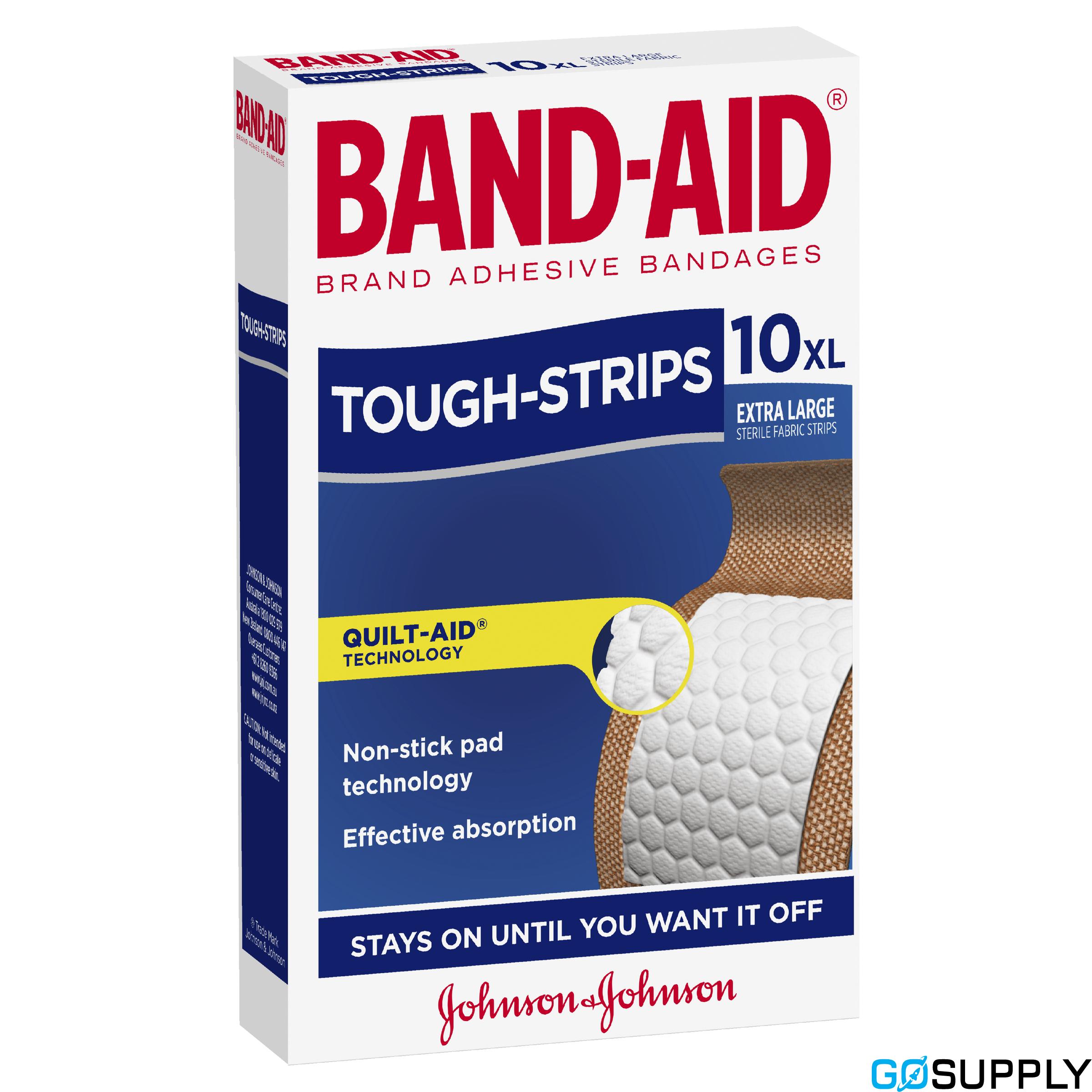 Band-Aid Tough Strips