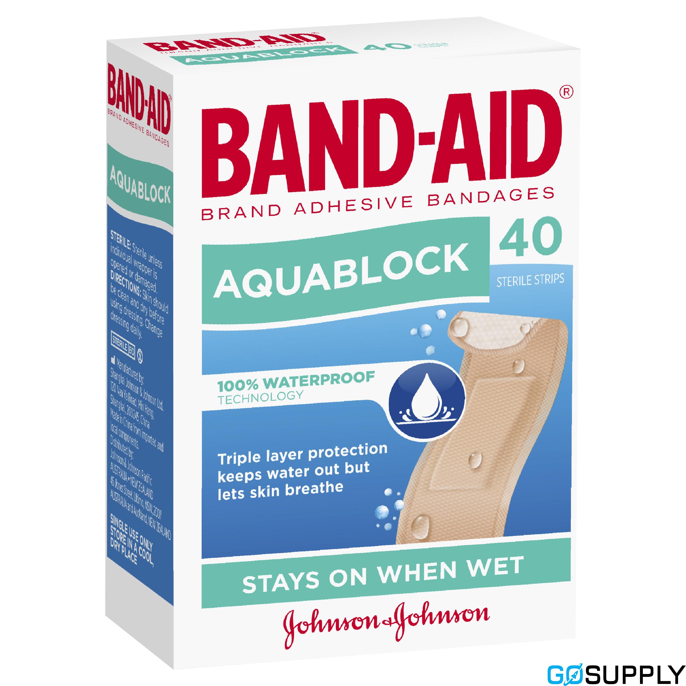 Band-Aid Waterproof Aquablock Sterile Strips - Thumbnail 3
