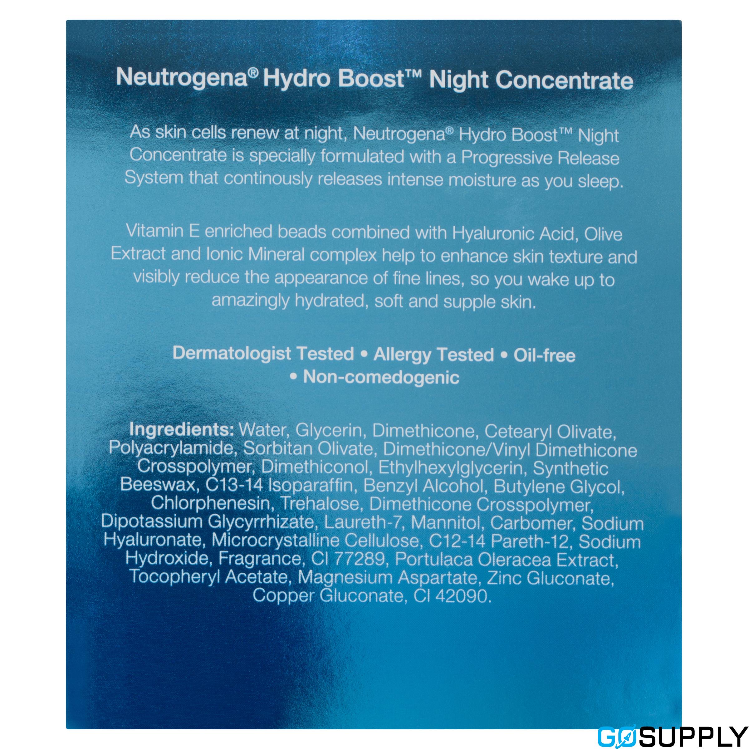 Neutrogena Hydro Boost Night Concentrate - Thumbnail 2