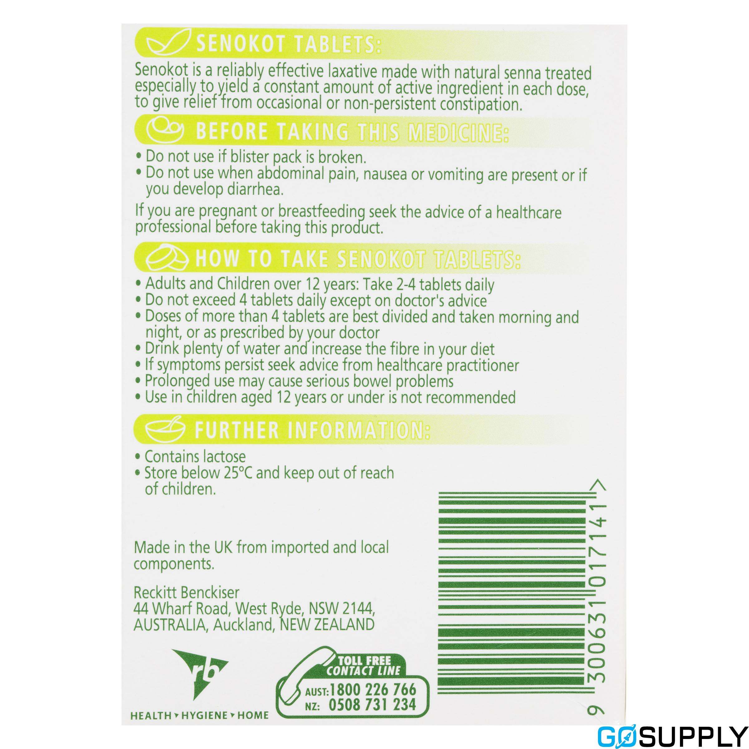 Senokot Tablets - Thumbnail 2