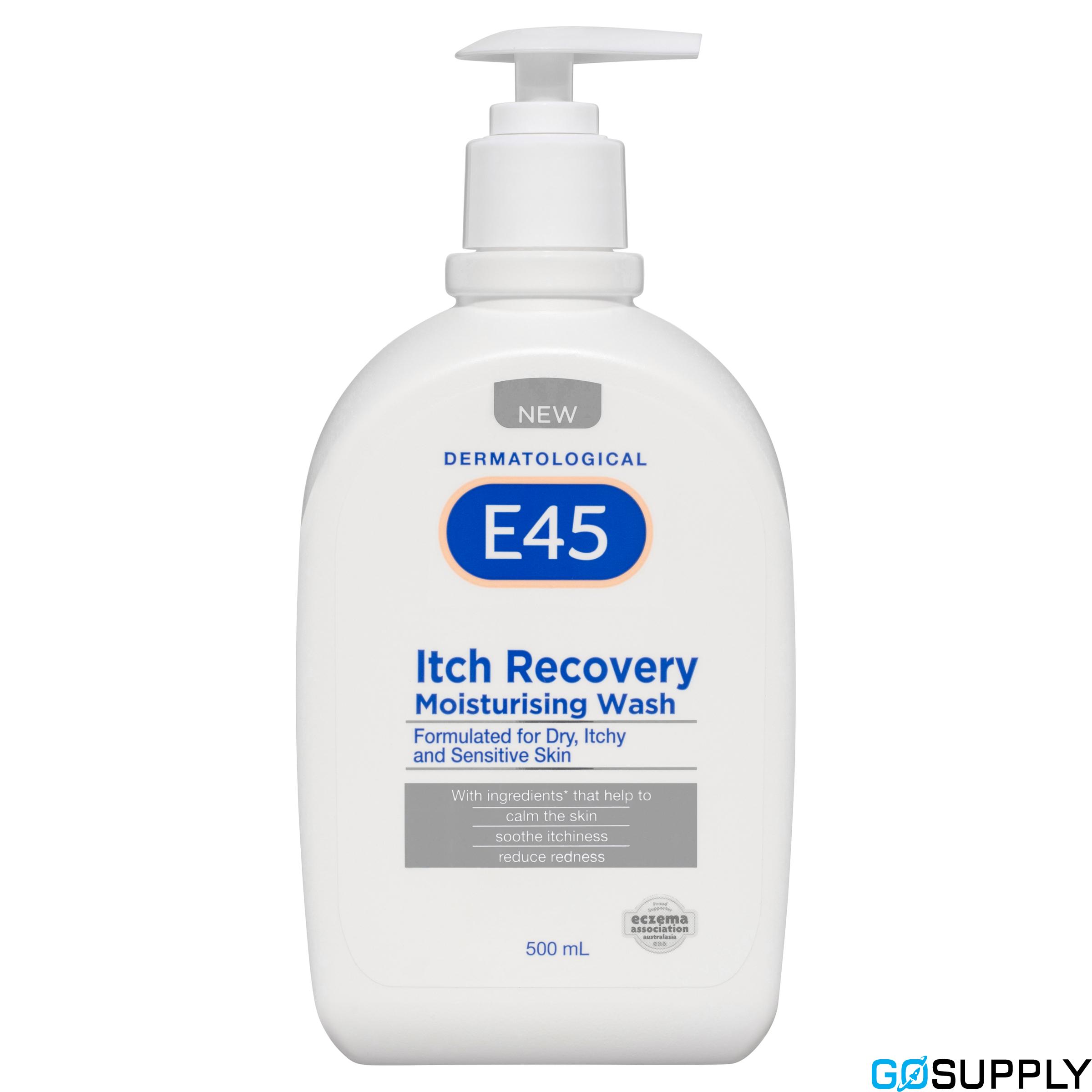 E45 Itch Recovery Moisturising Body Wash - Main Image