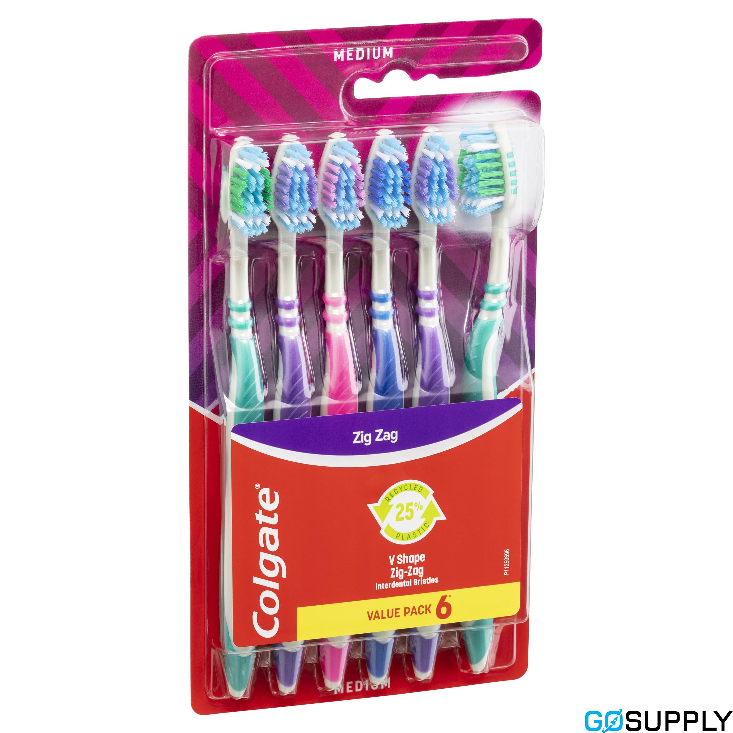 Colgate ZigZag Deep Interdental Clean Toothbrush - Main Image