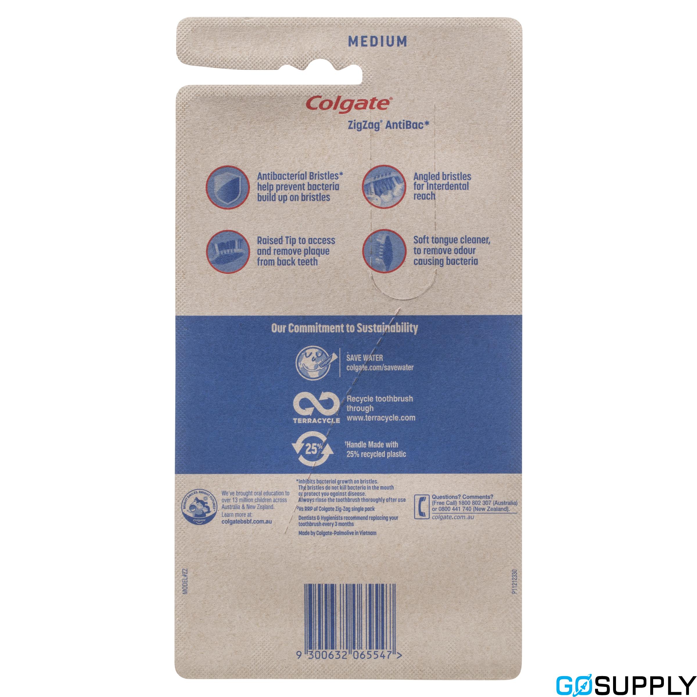 Colgate ZigZag Deep Interdental Clean Toothbrush - Thumbnail 2