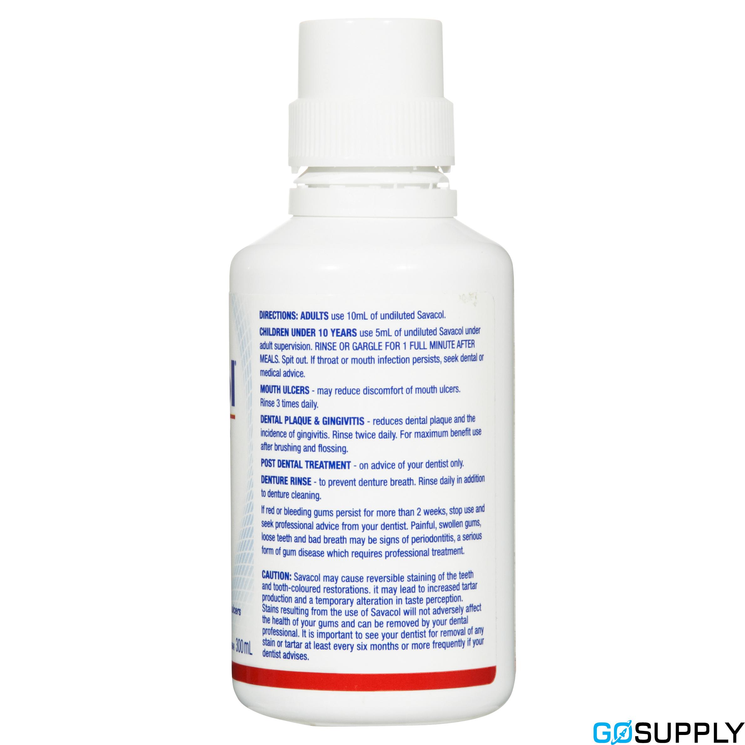 Colgate Savacol Healthy Gums Alcohol Free Antiseptic Mouthwash - Thumbnail 2
