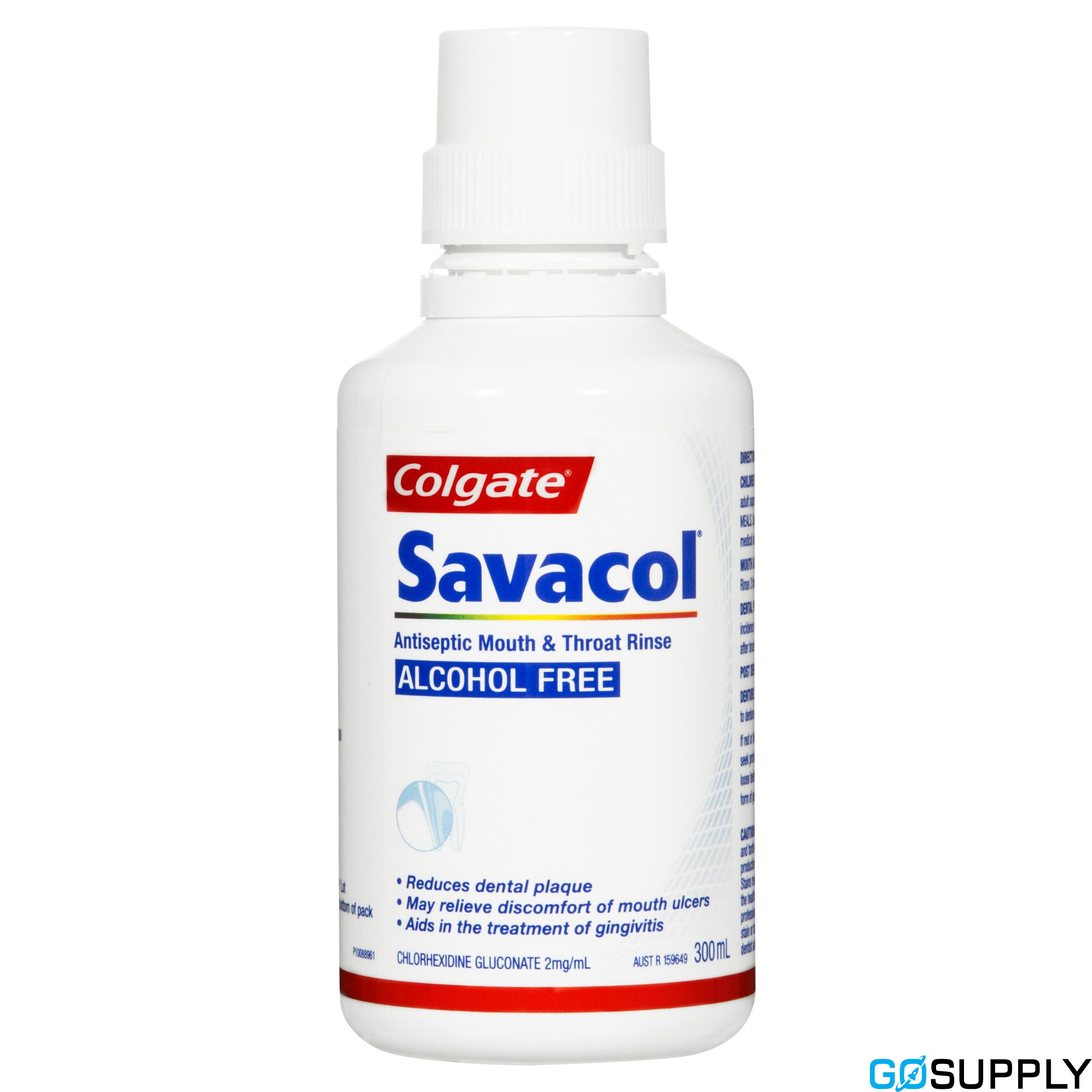 Colgate Savacol Healthy Gums Alcohol Free Antiseptic Mouthwash - Thumbnail 3