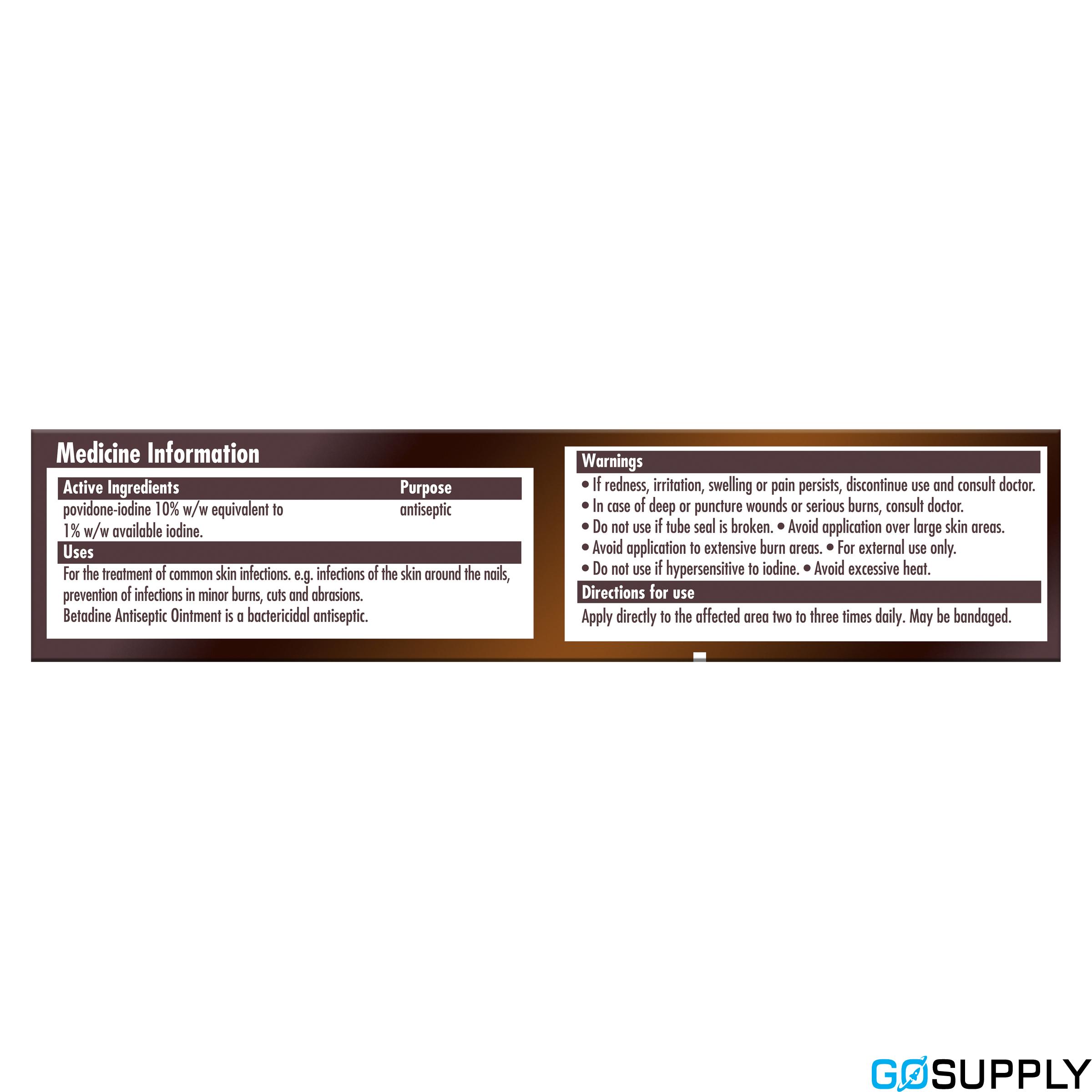 Betadine Antiseptic Ointment - Thumbnail 2