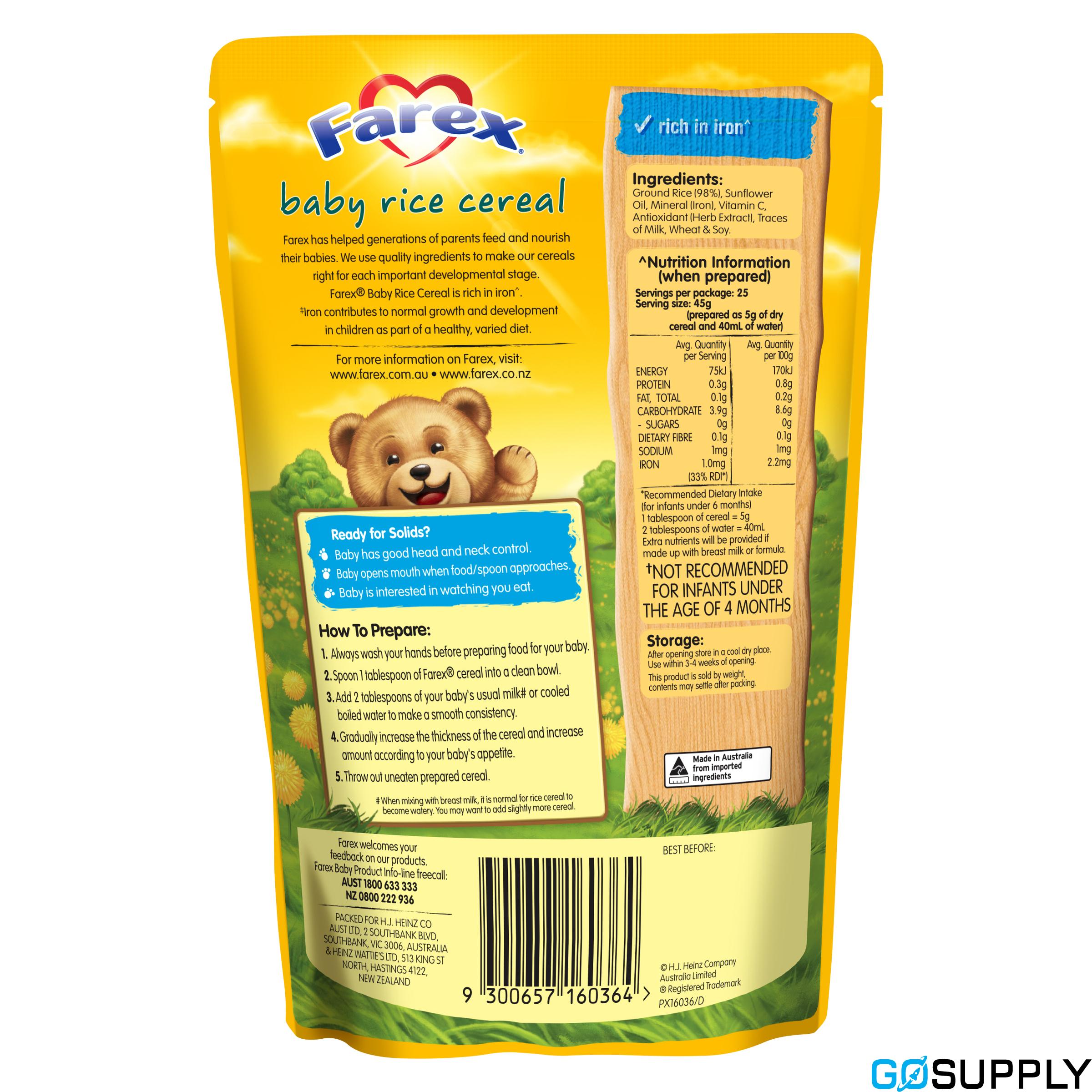 Farex Baby Rice Cereal - Thumbnail 2