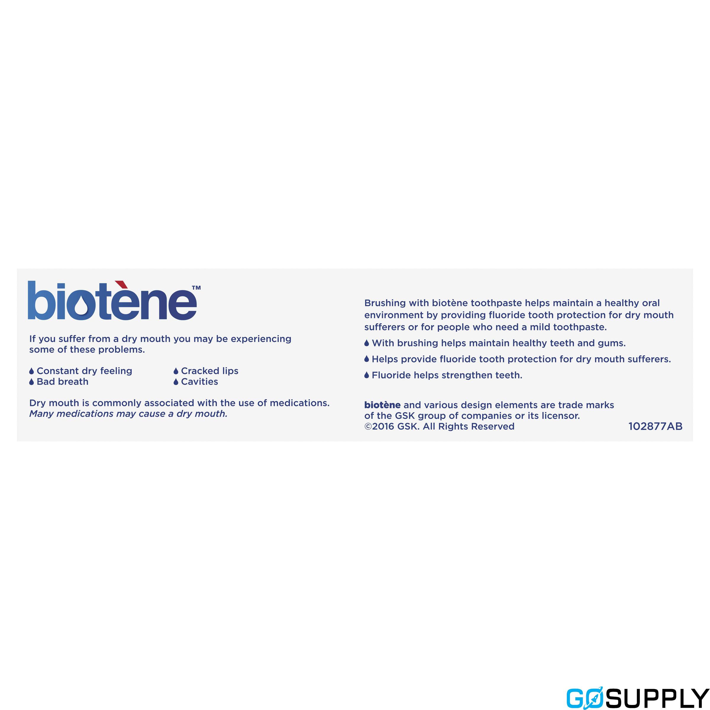 Biotene Dry Mouth Relief Fluoride Toothpaste - Thumbnail 4