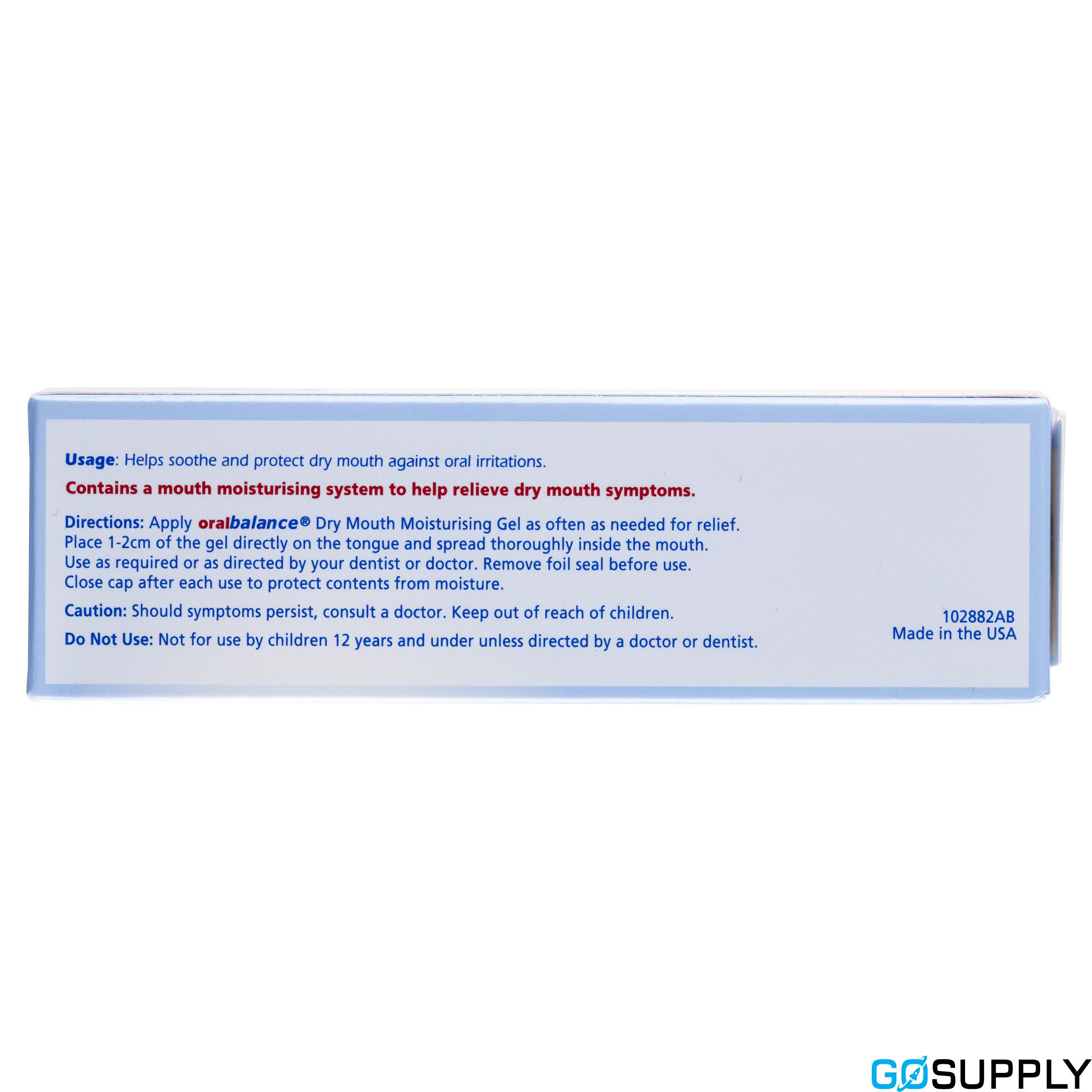 Biotene Dry Mouth Relief Oral Balance Moisturising Gel - Thumbnail 2