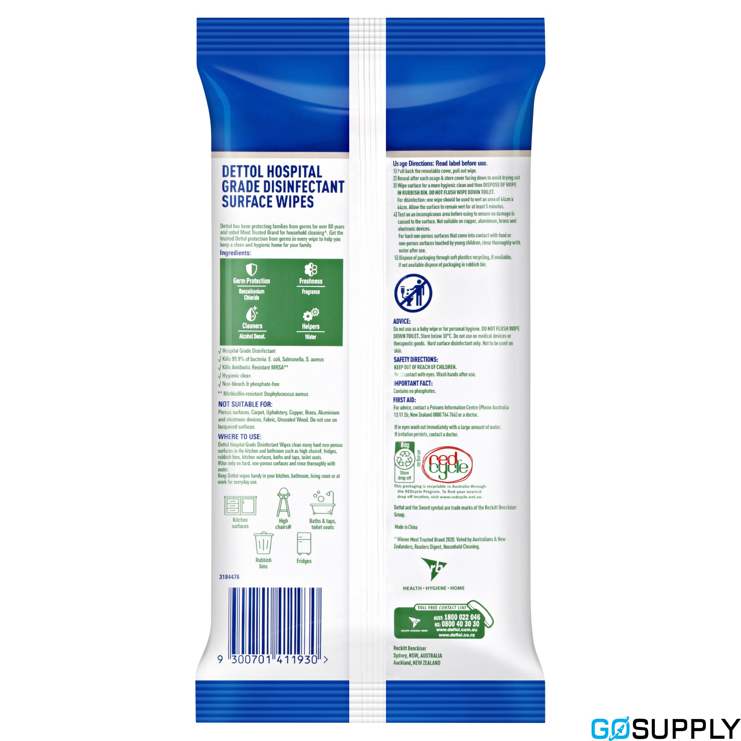 Dettol Antibacterial Disinfectant Surface Cleaning - Thumbnail 4
