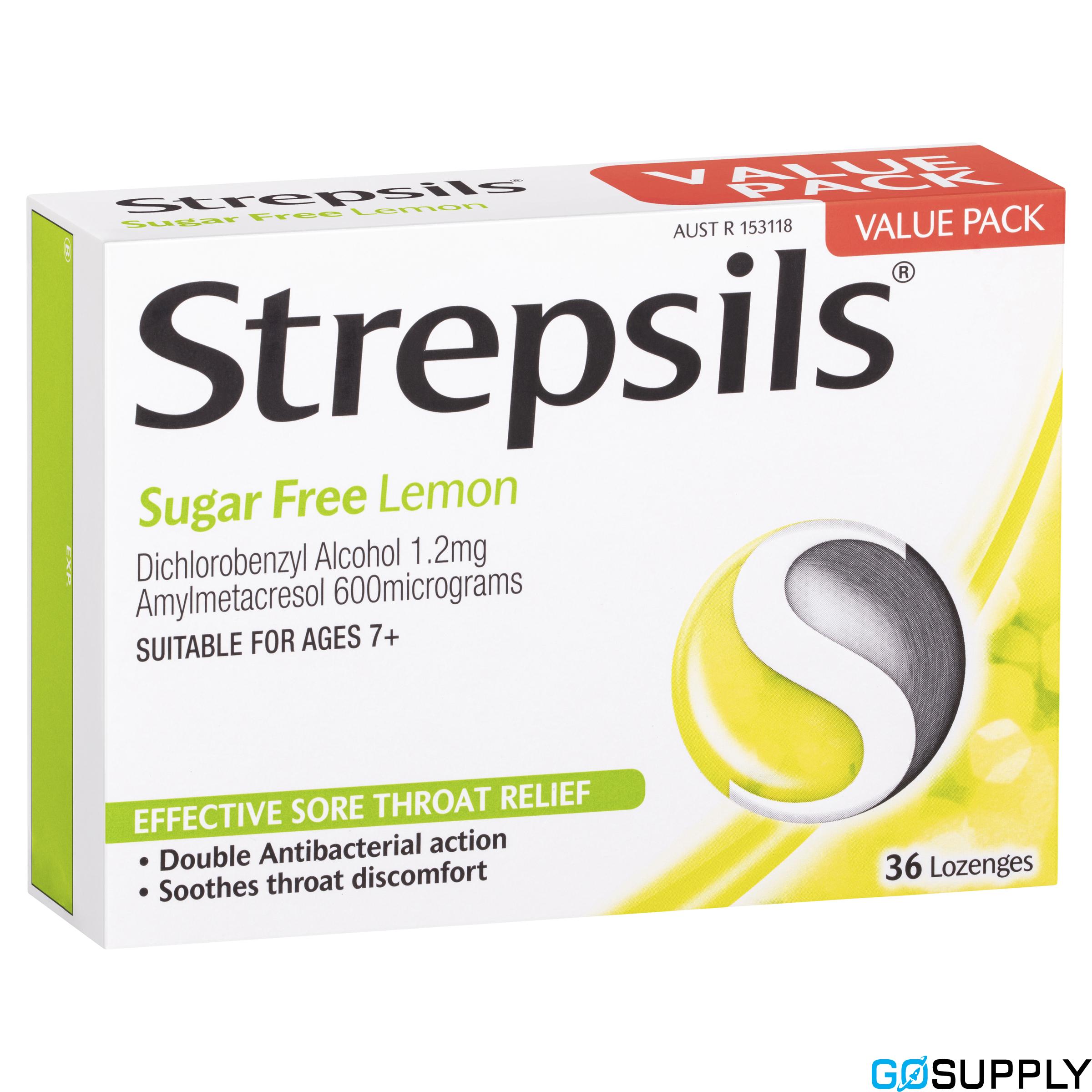Strepsils Sore Throat Relief Lozenges - Main Image