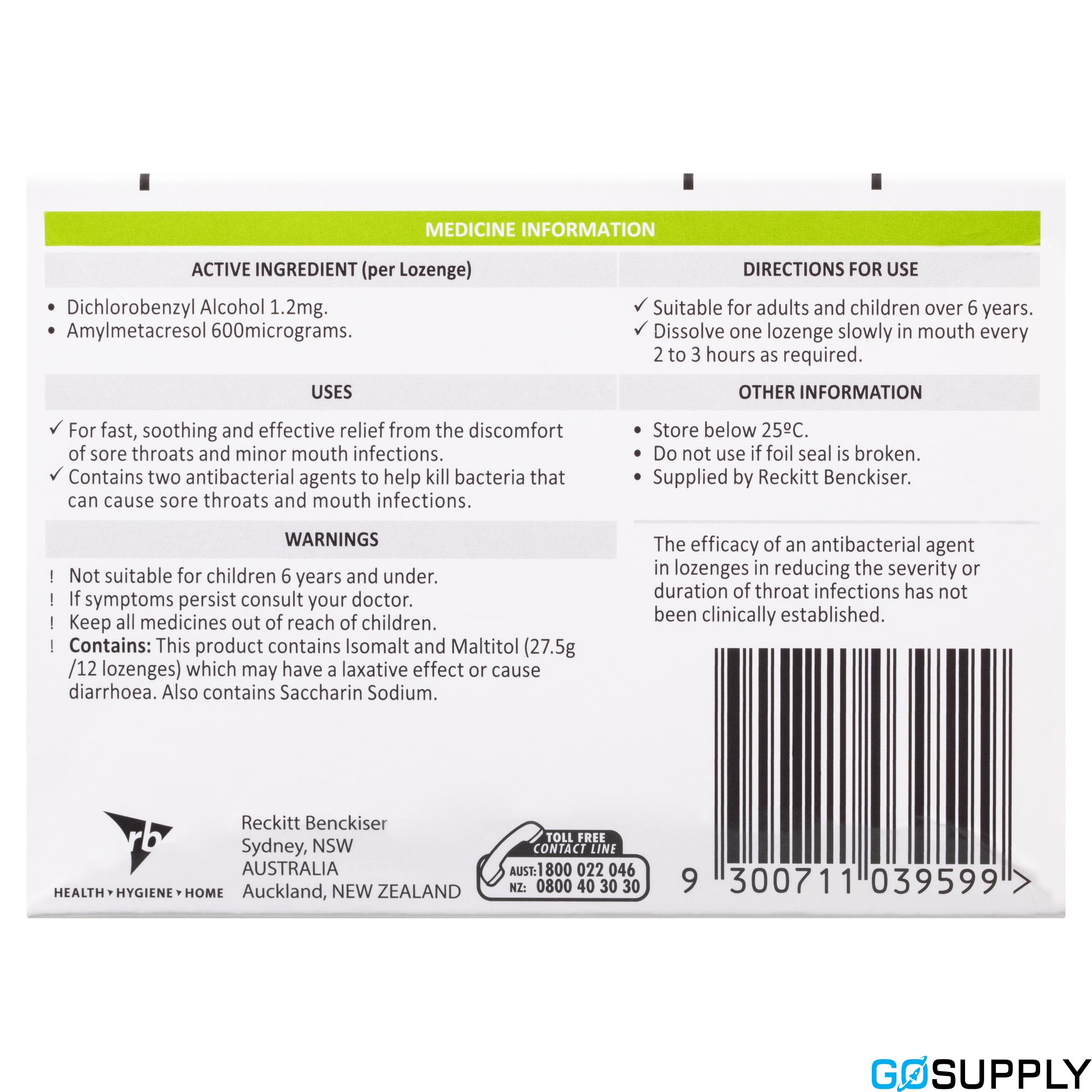 Strepsils Sore Throat Relief Lozenges - Thumbnail 4