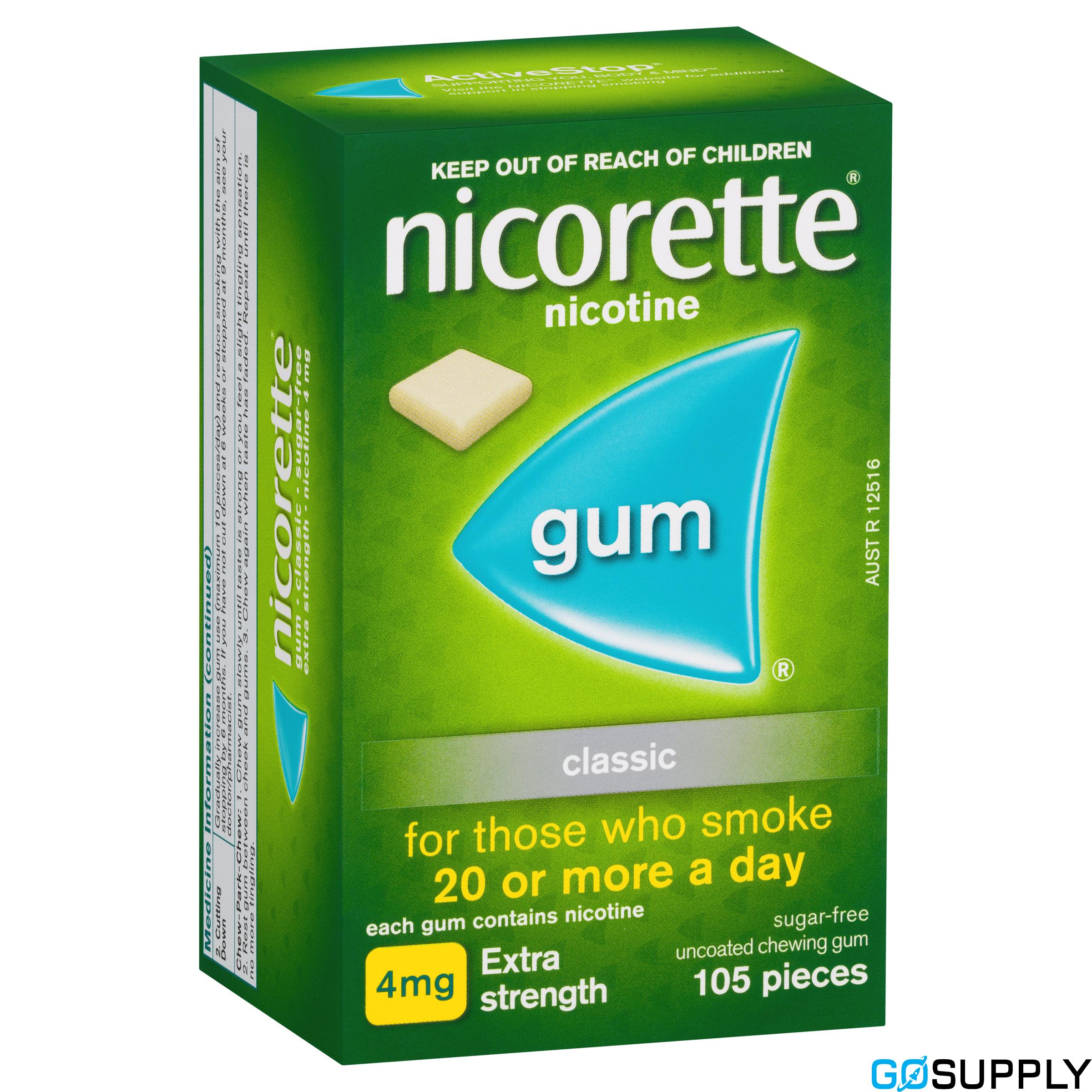 Nicorette Quit Smoking Nicotine Gum - Thumbnail 3