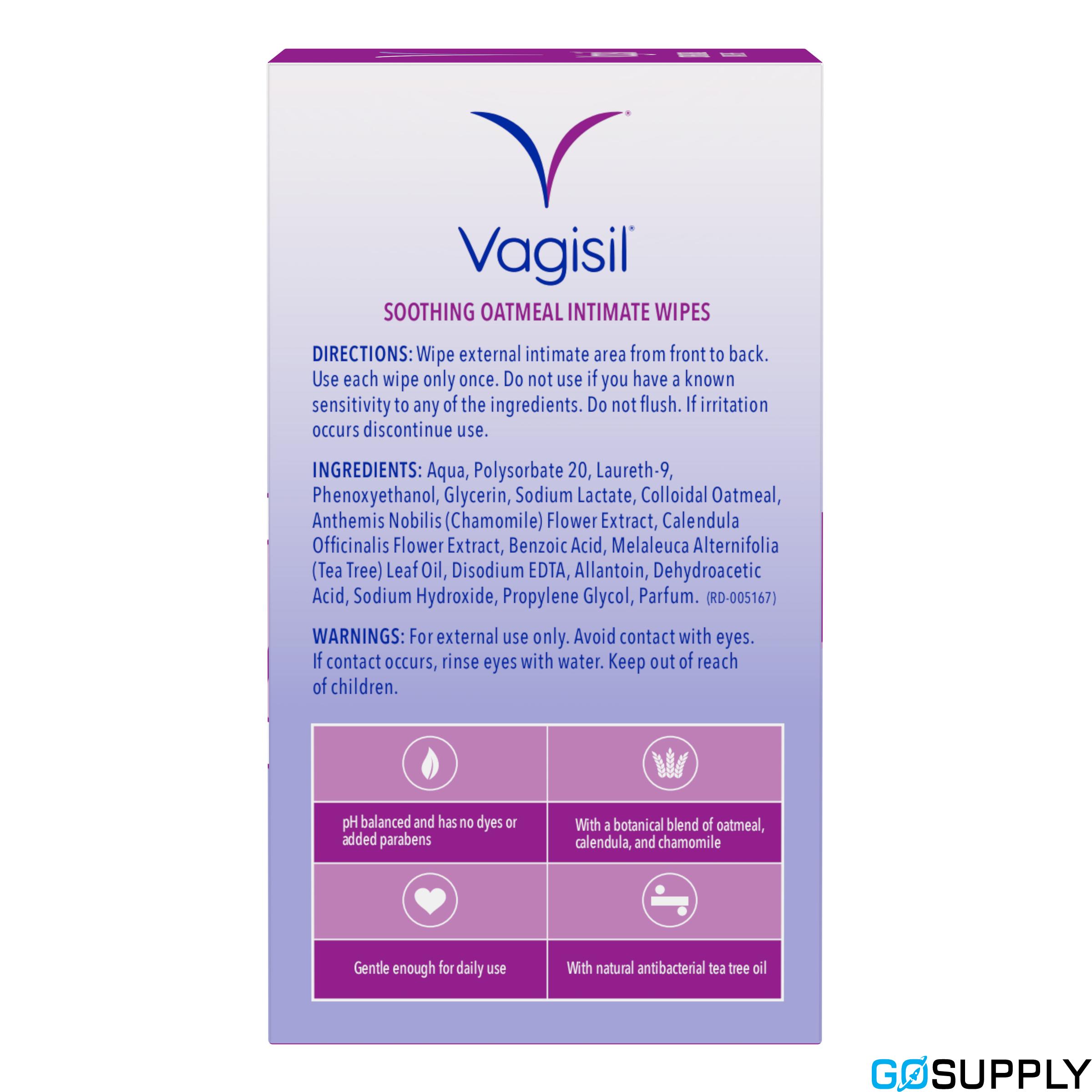 Vagisil Itch Relief Intimate Wipes - Thumbnail 2