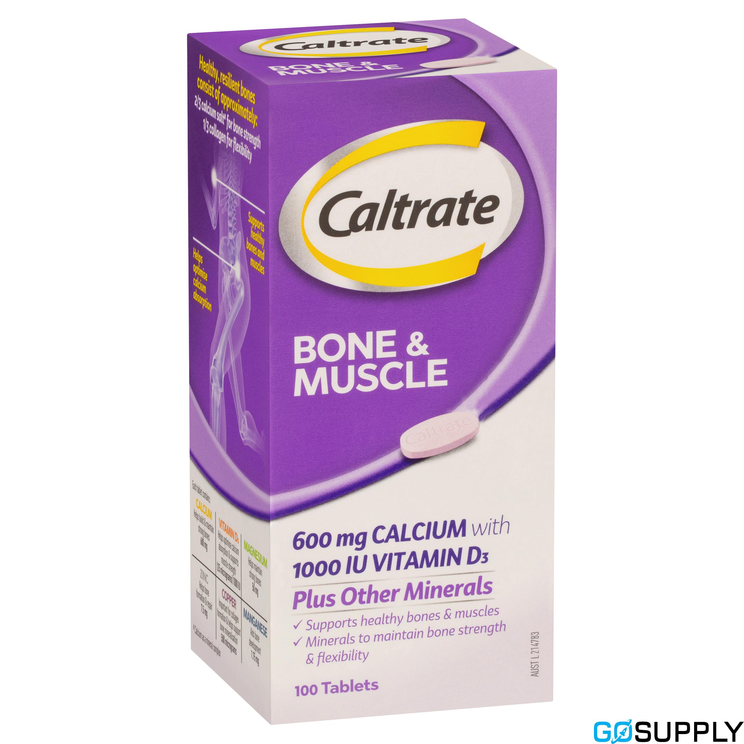 Caltrate Bone And Muscle Health Plus Minerals - Main Image
