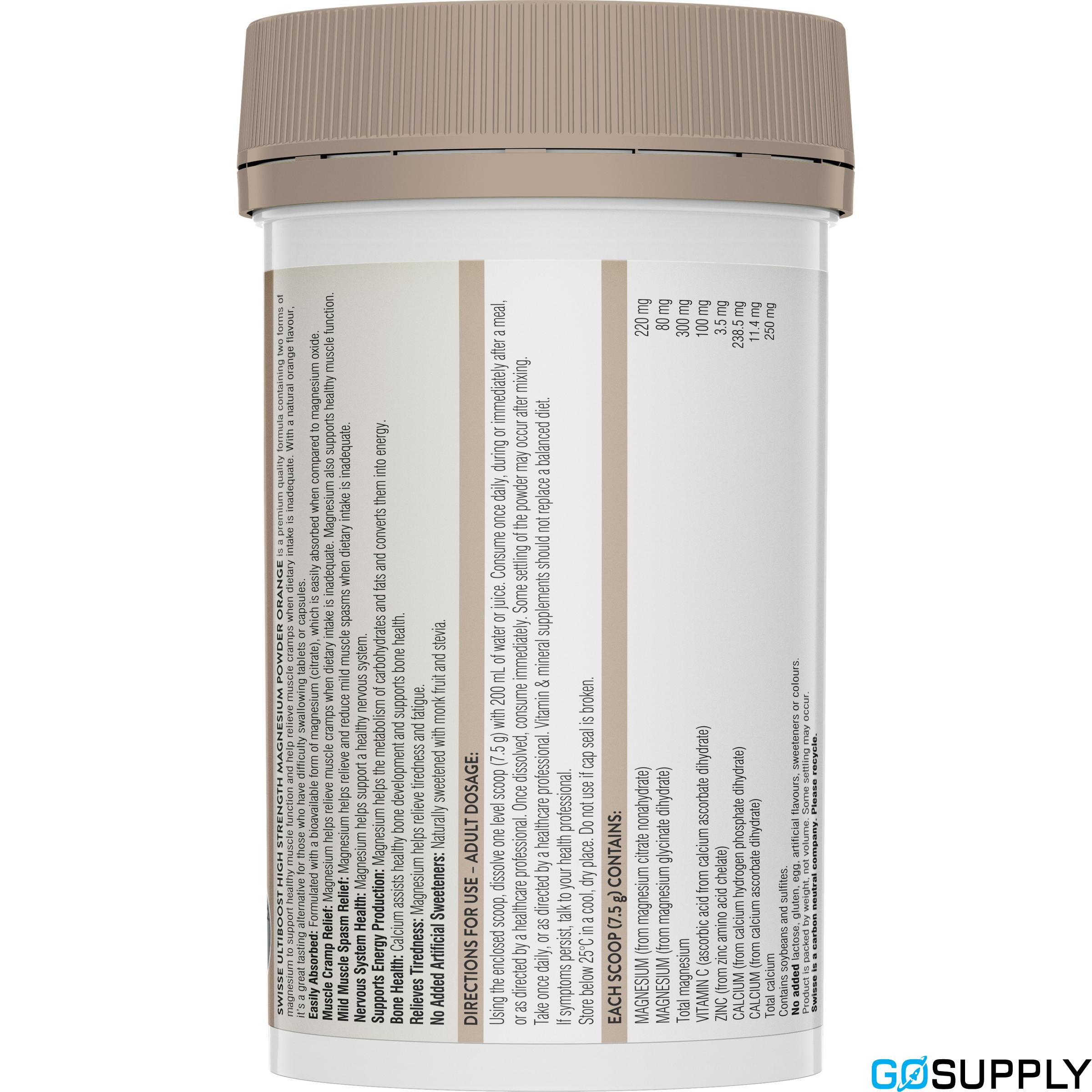 Swisse Ultiboost High Strength Magnesium Powder - Thumbnail 2