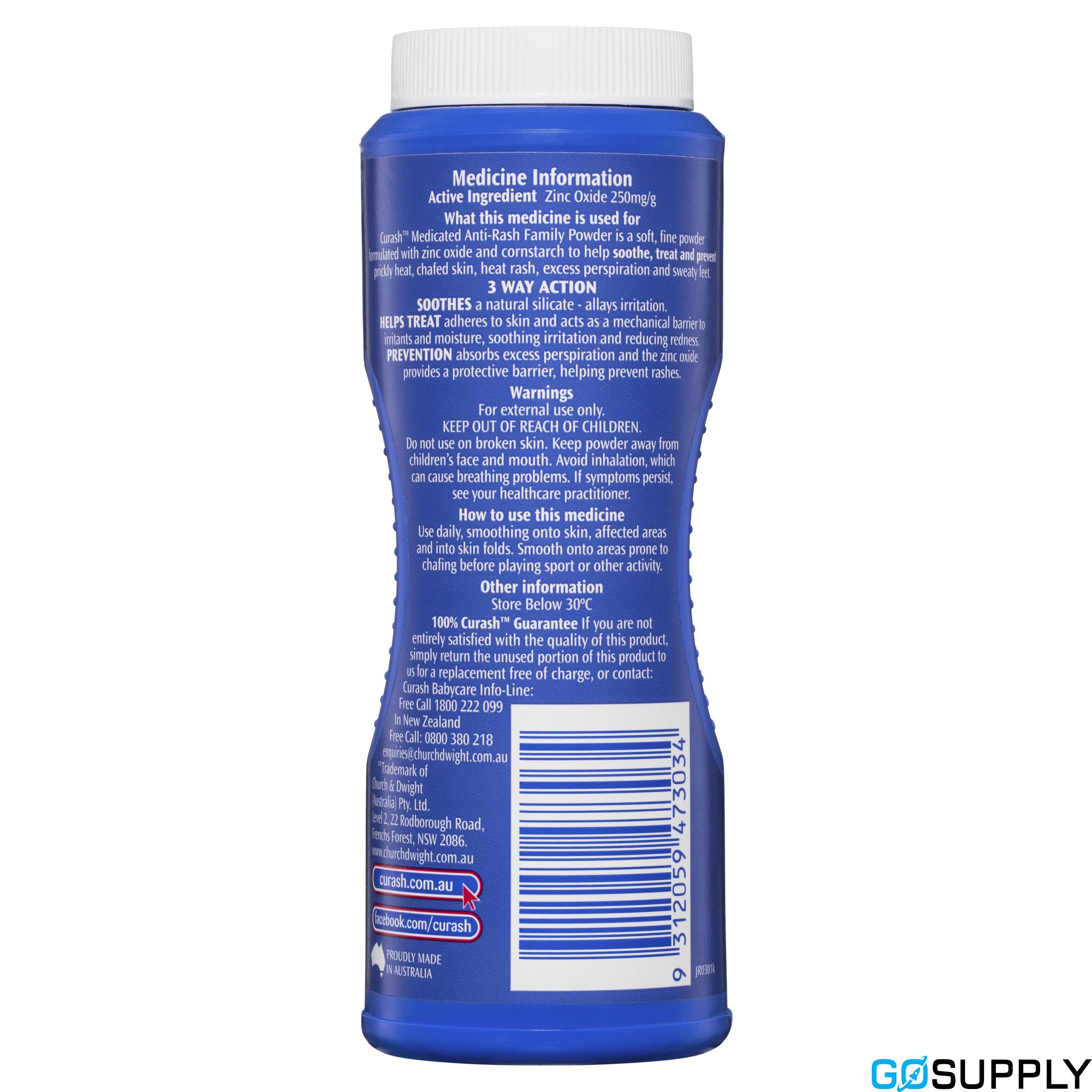 Curash Family Powder Medicated Anti-Rash - Thumbnail 4
