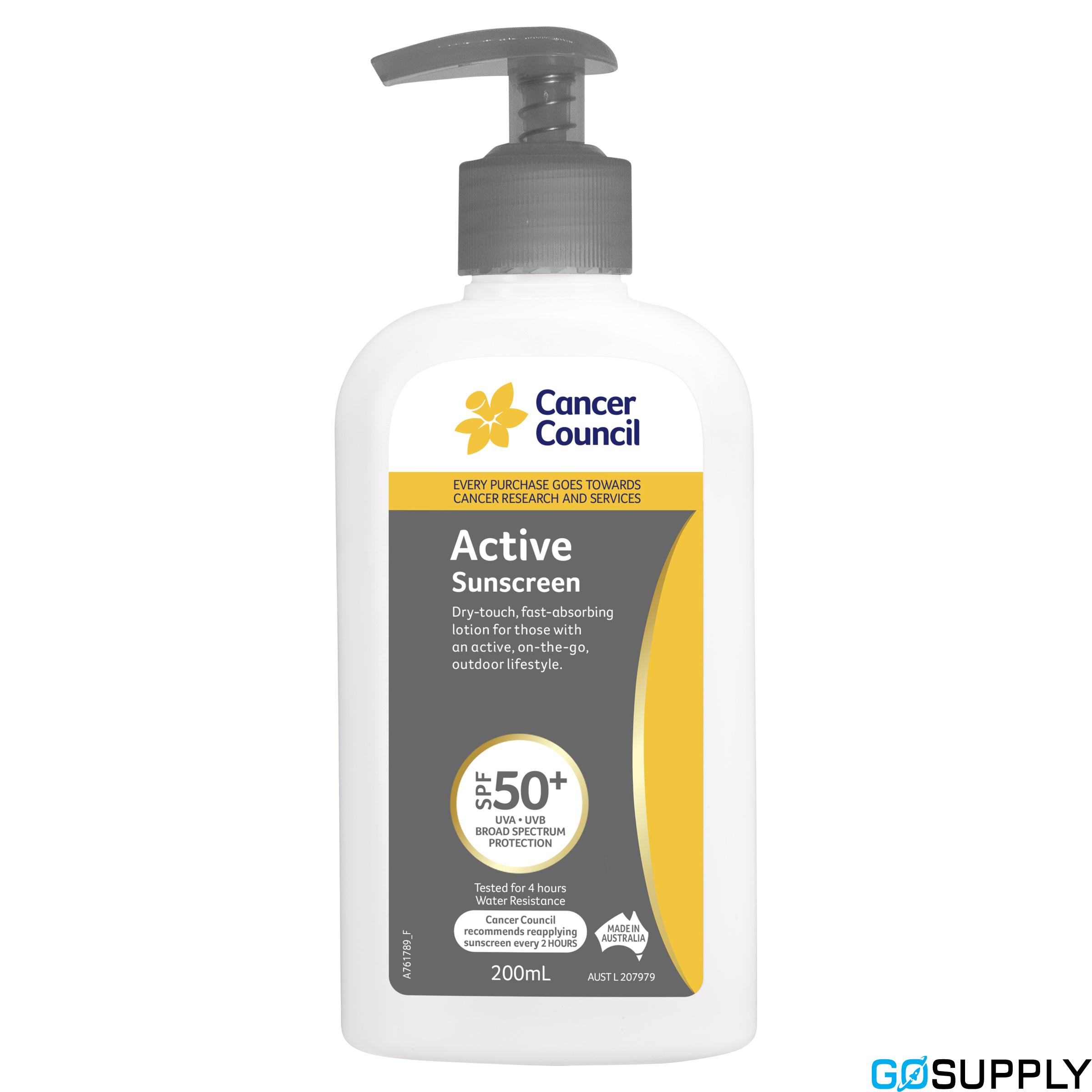 Cancer Council Active Sunscreen - Main Image