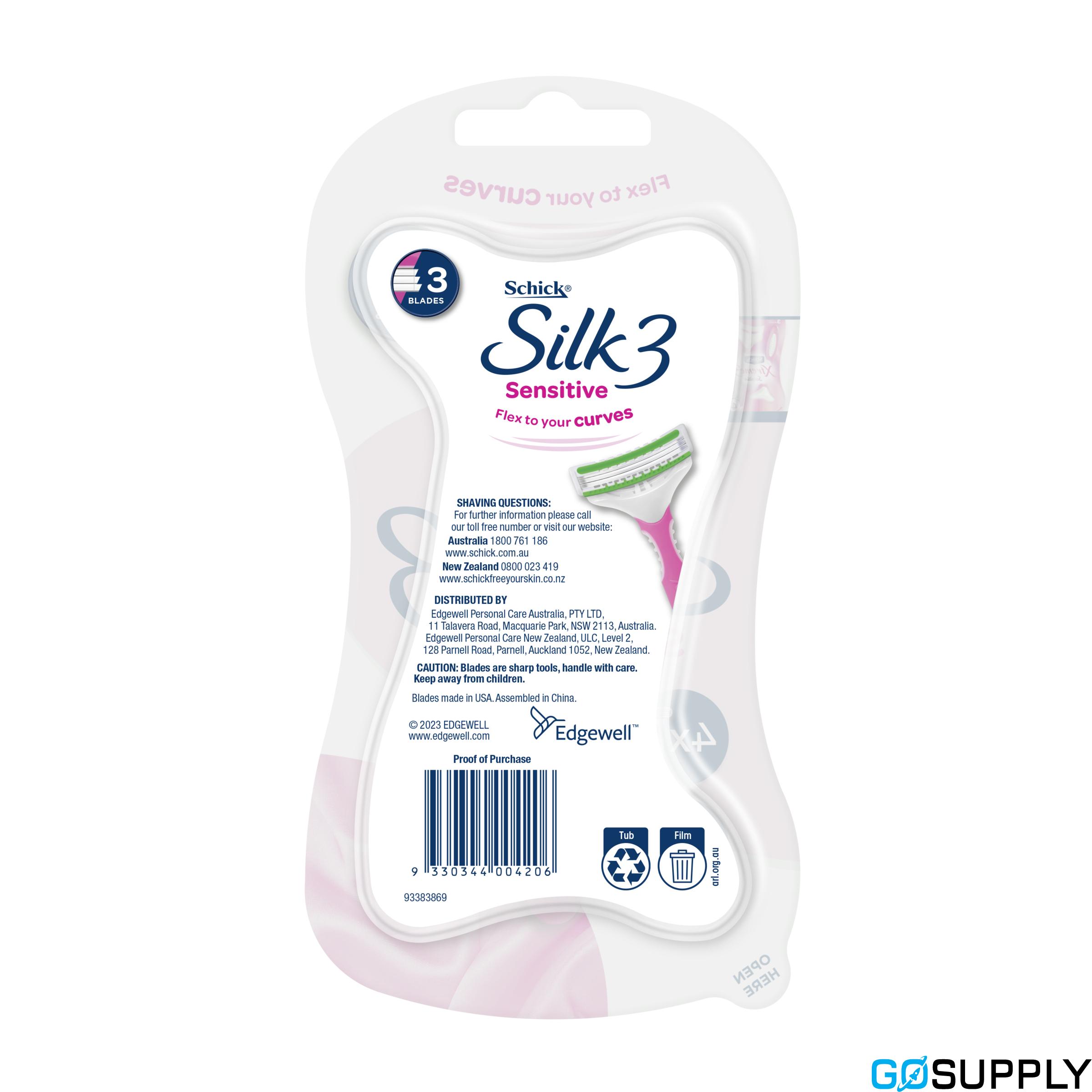 Schick Xtreme 3 Sensitive Disposable Razors - Thumbnail 2