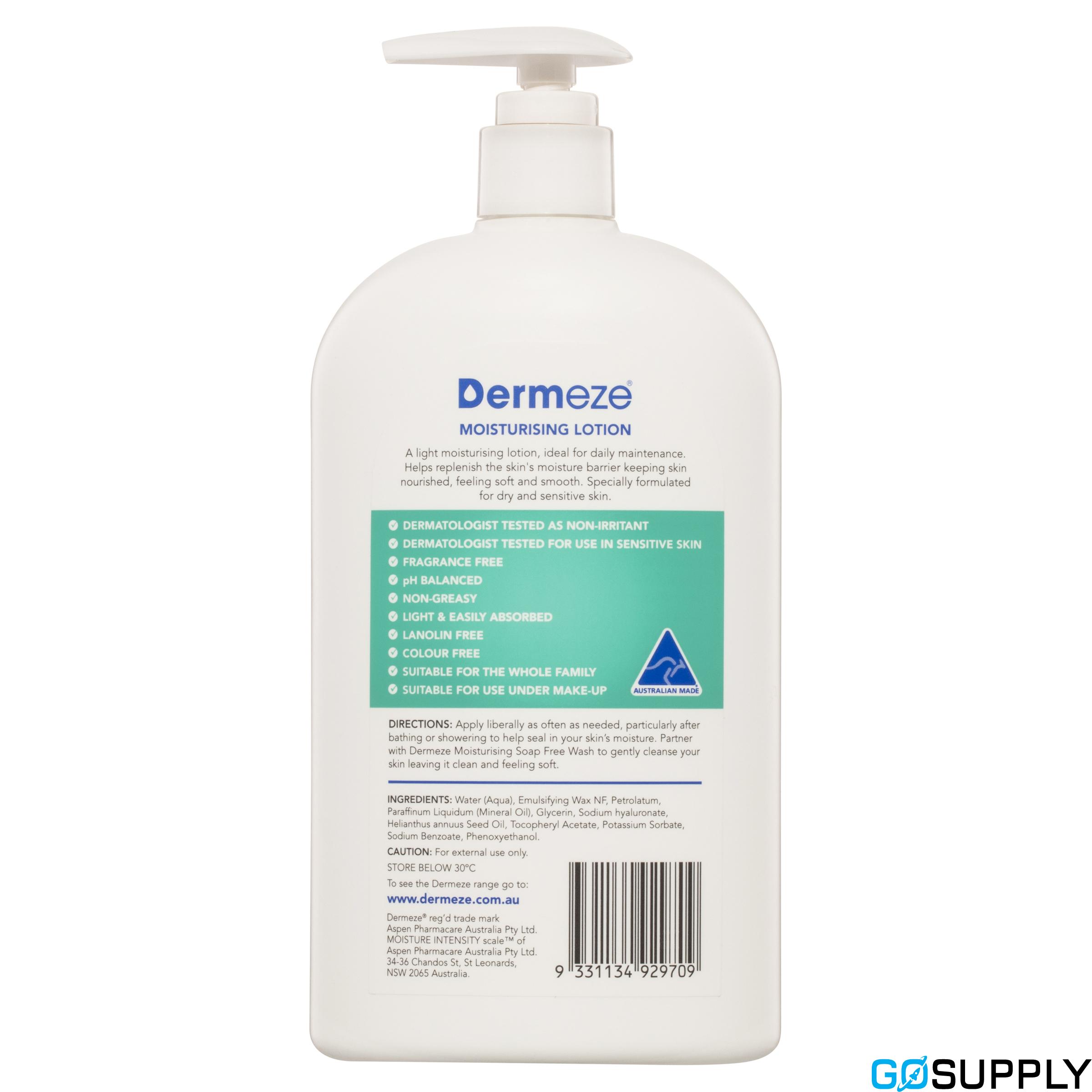 Dermeze Moisturising Lotion - Thumbnail 2