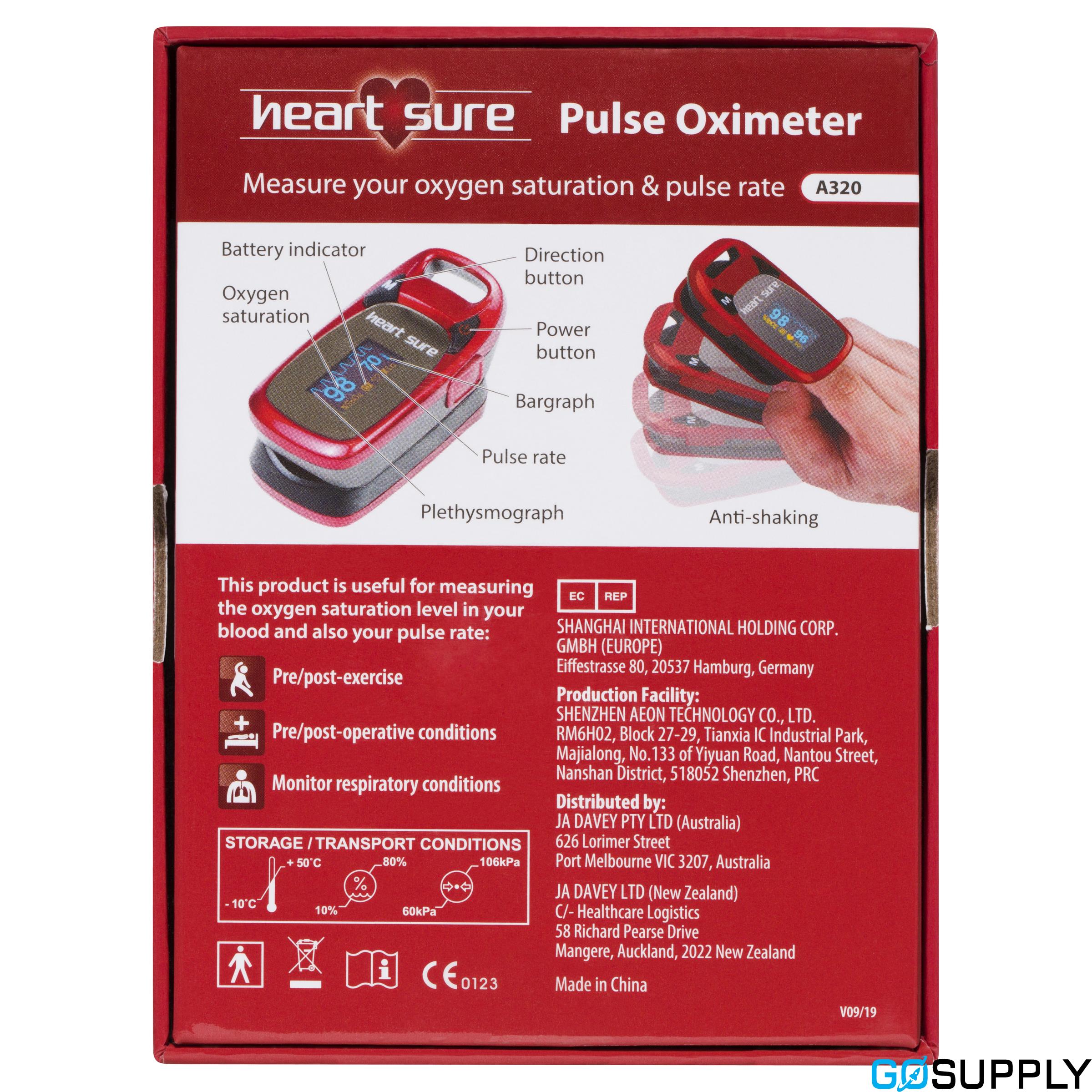 Heart Sure Pulse Oximeter - Thumbnail 4