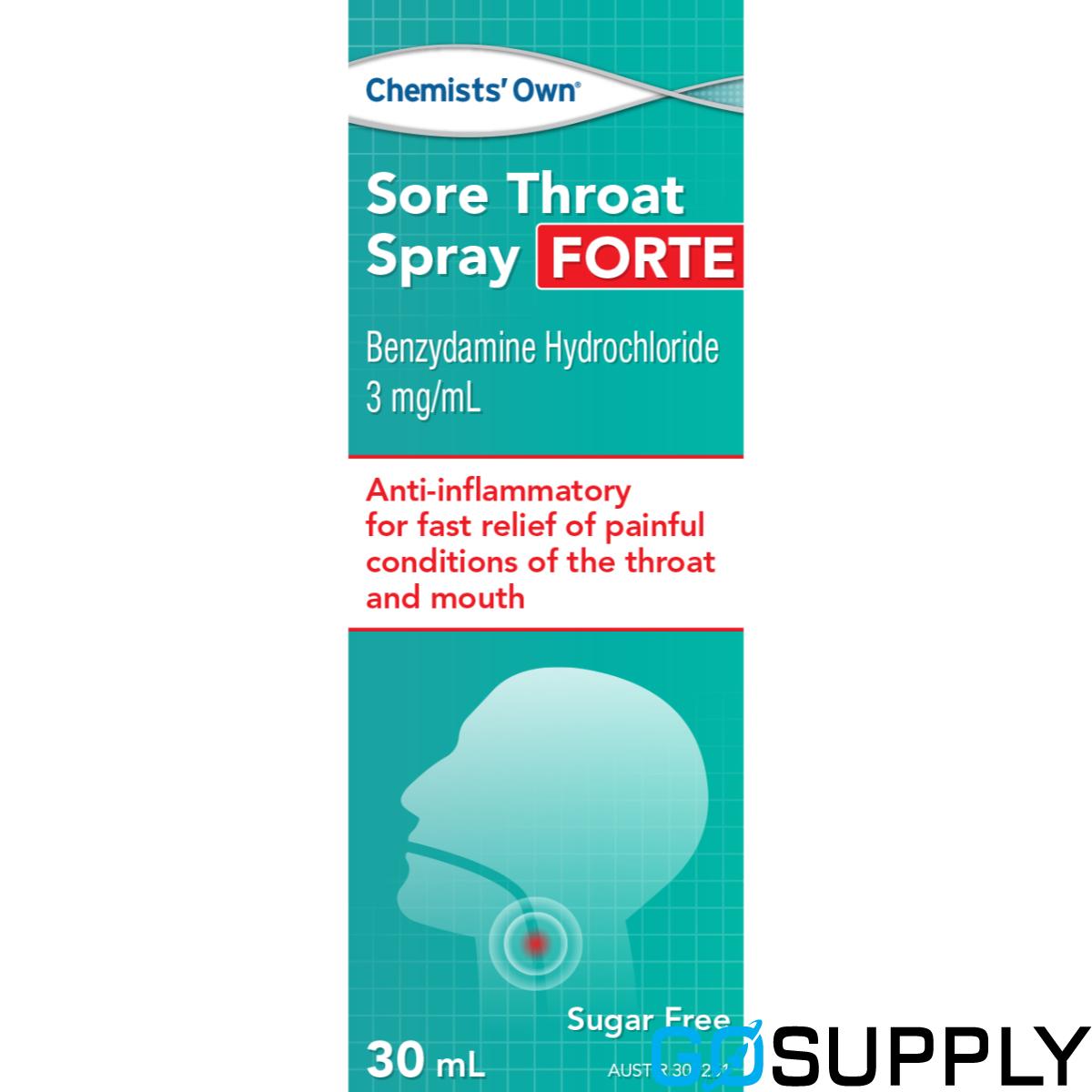 Chemists Own Sore Throat Spray - Main Image