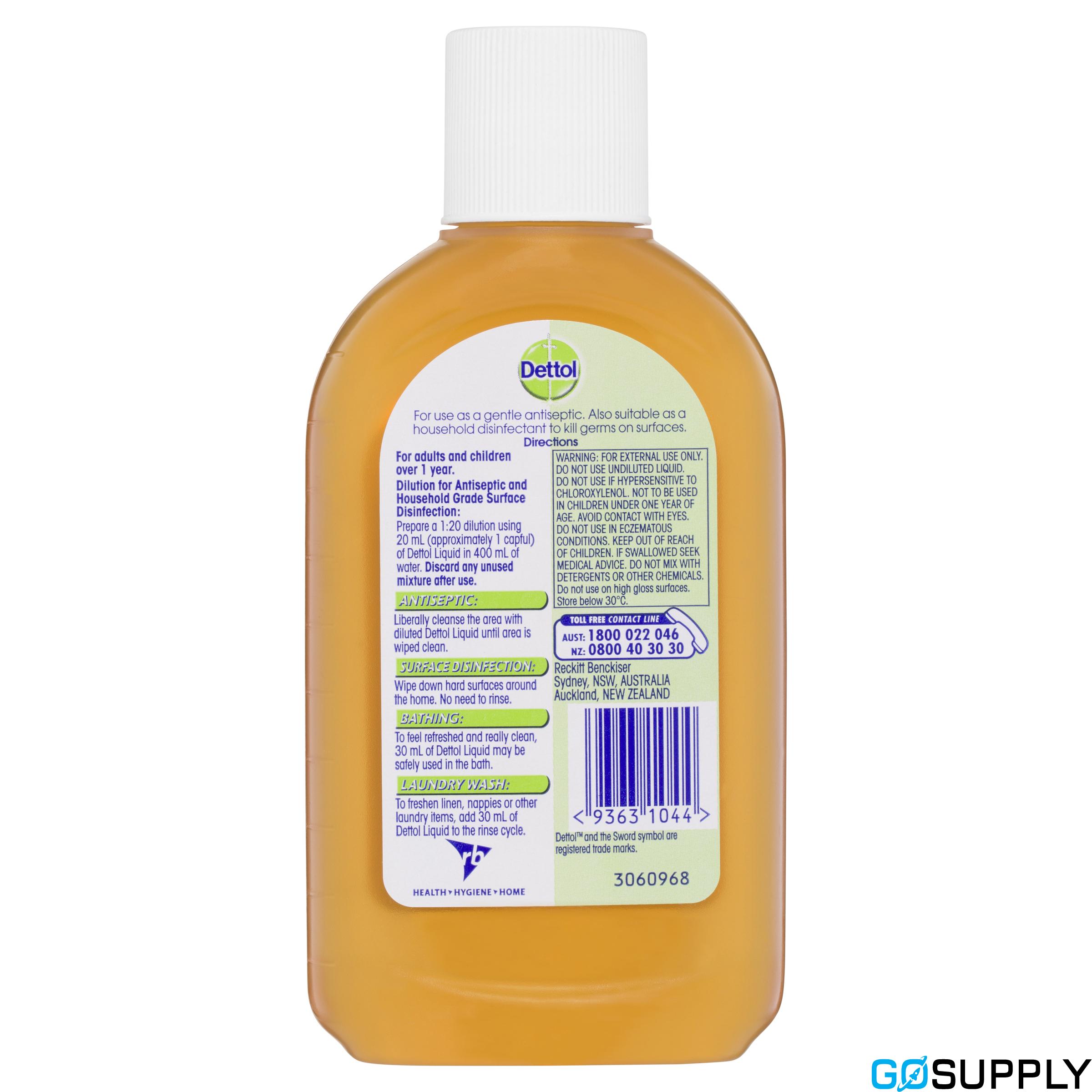 Dettol Antiseptic Antibacterial Disinfectant Liquid - Thumbnail 2
