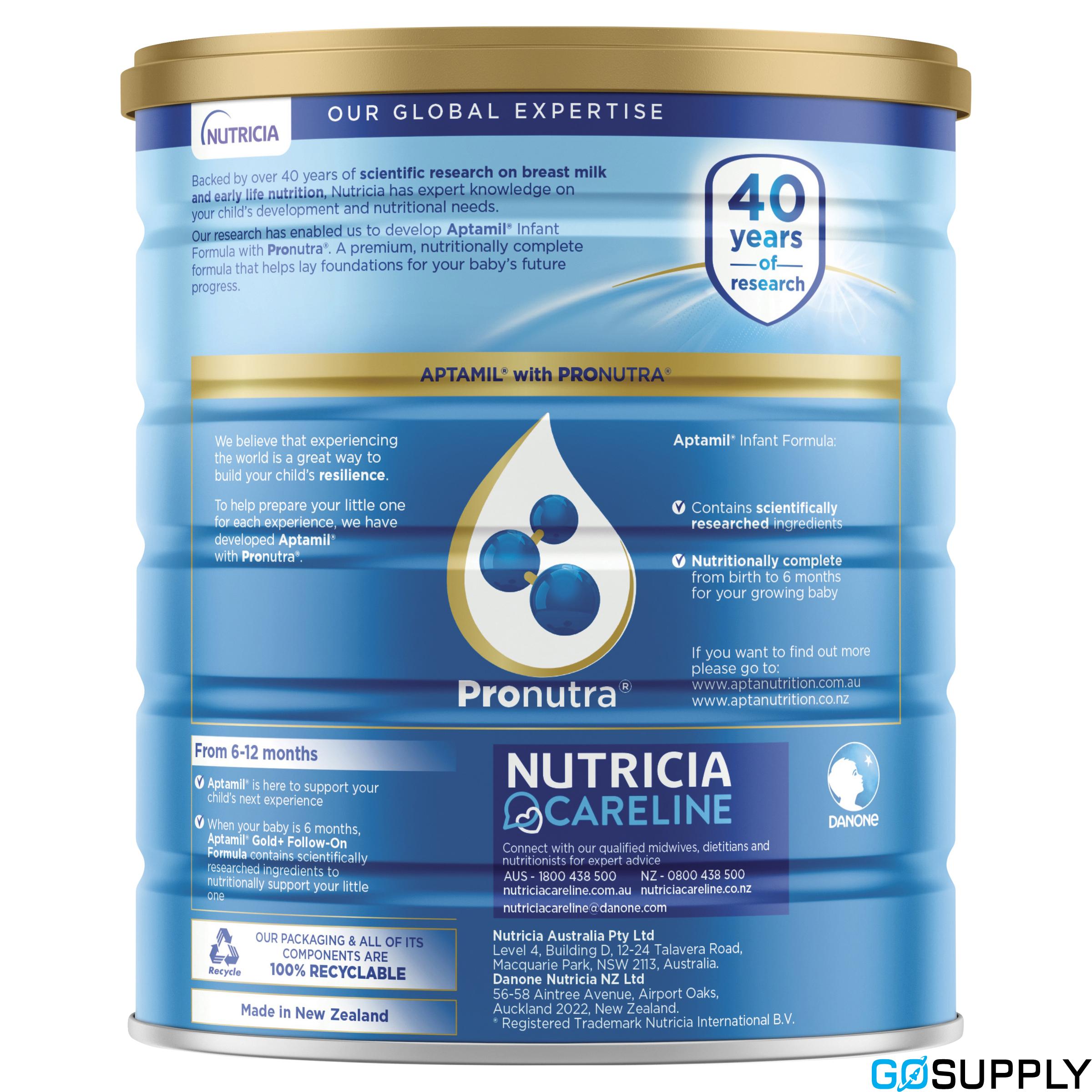 Aptamil Gold+ 1 Baby Infant Formula - Thumbnail 4