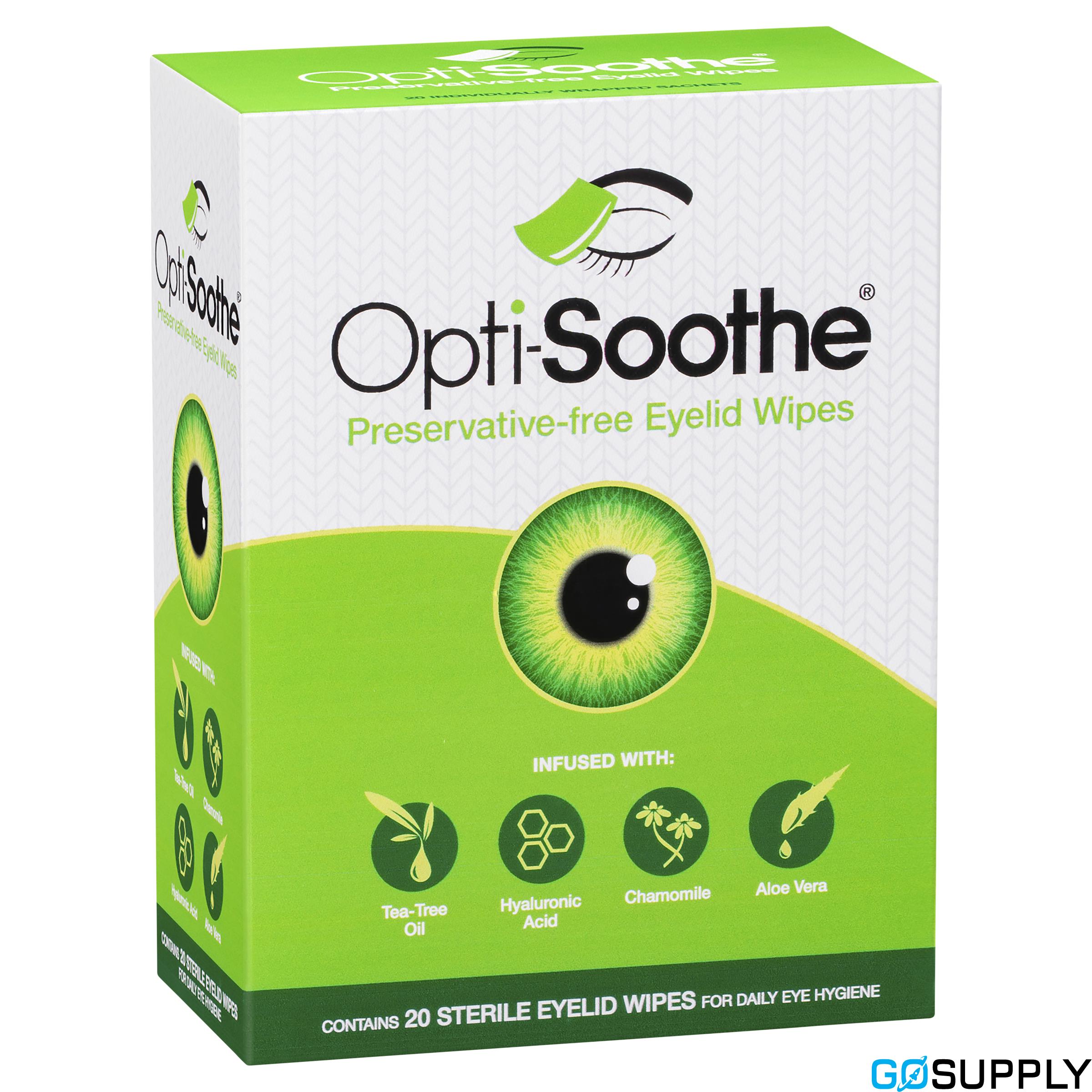 Opti-Soothe Eyelid Wipes