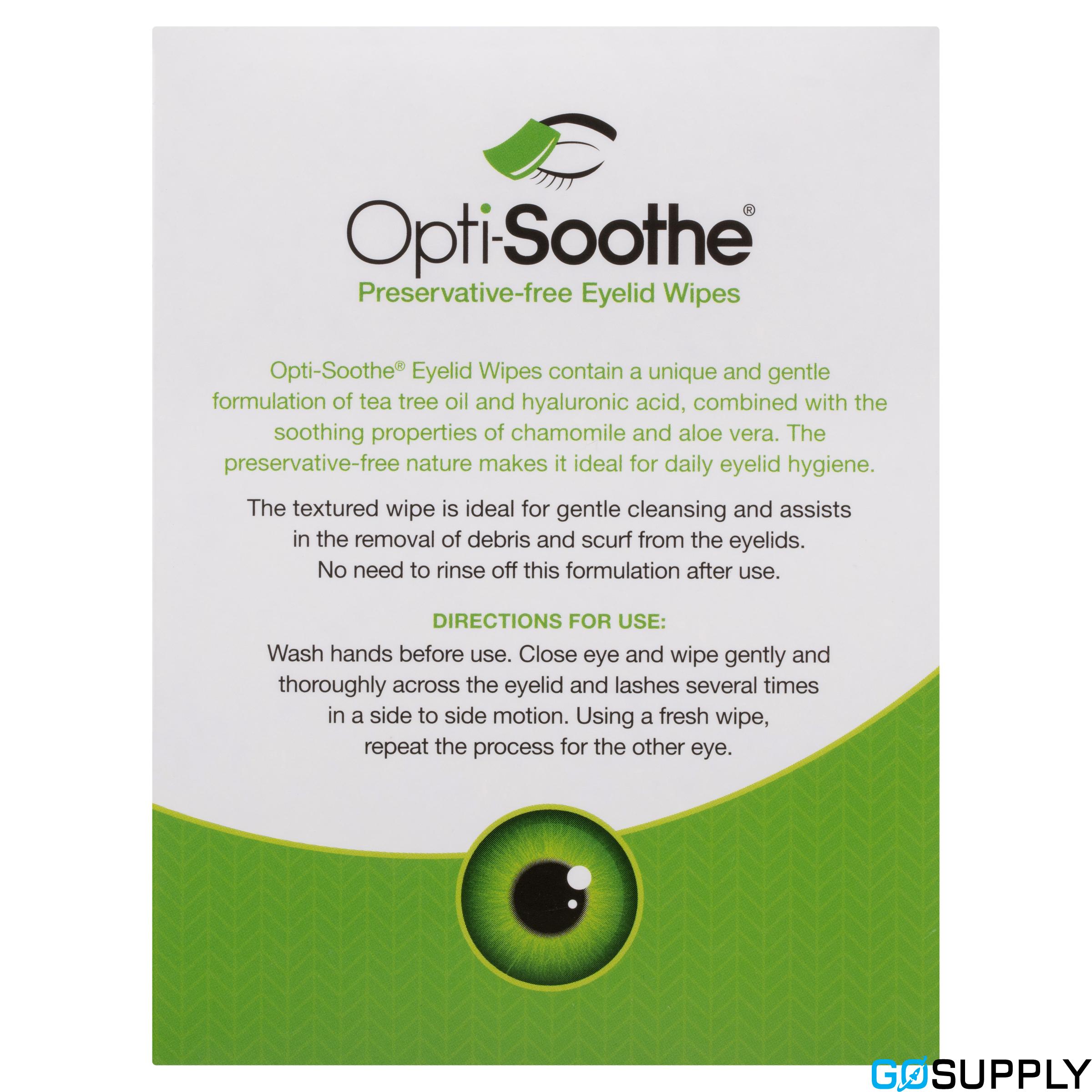 Opti-Soothe Eyelid Wipes - Thumbnail 2