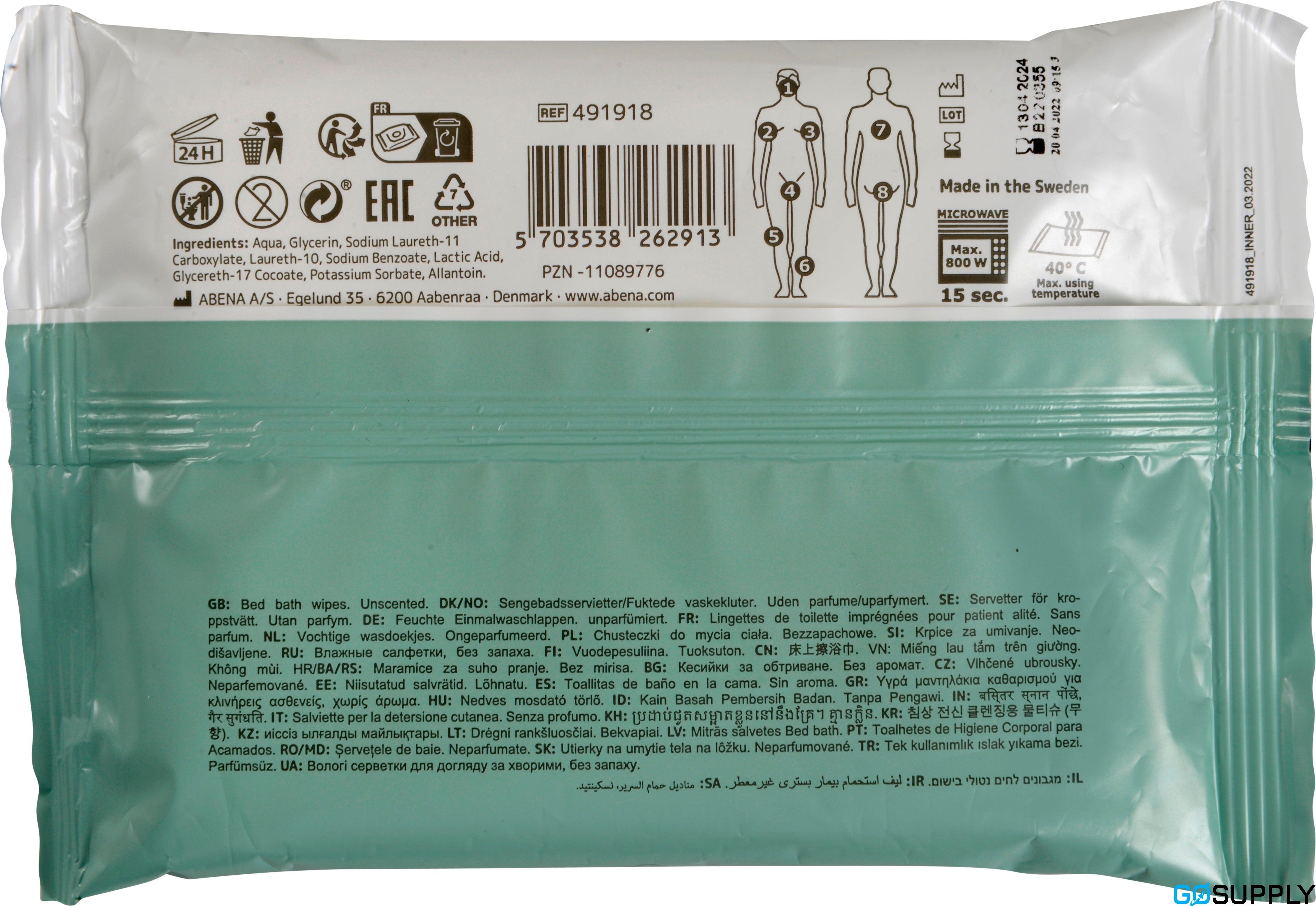 ABENA Bed Bath Wipes - Thumbnail 6