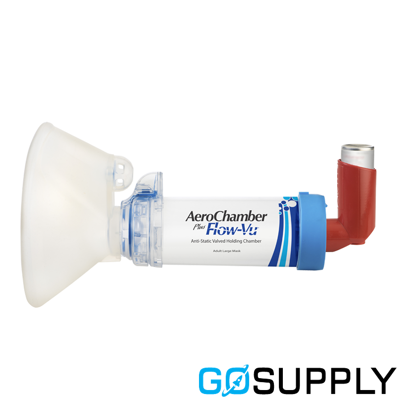 AEROCHAMBER PLUS FLOW VU VHC MASK ADULT LARGE - Main Image