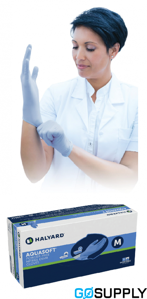 AQUASOFT NITRILE EXAM GLOVE - Main Image