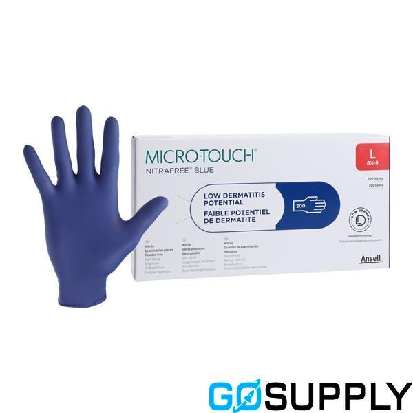 Ansell Microtouch Nitrile Gloves