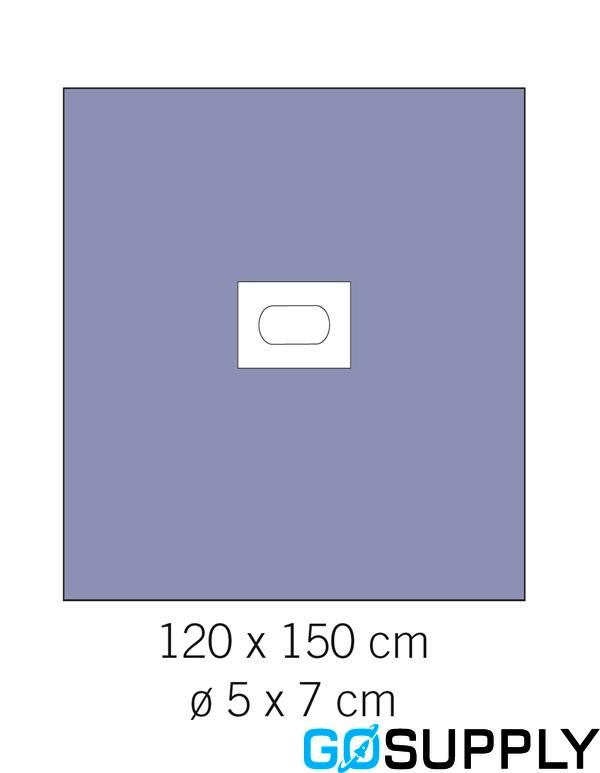 Aperture Surgical Drape 120 x 150 cm - Thumbnail 3